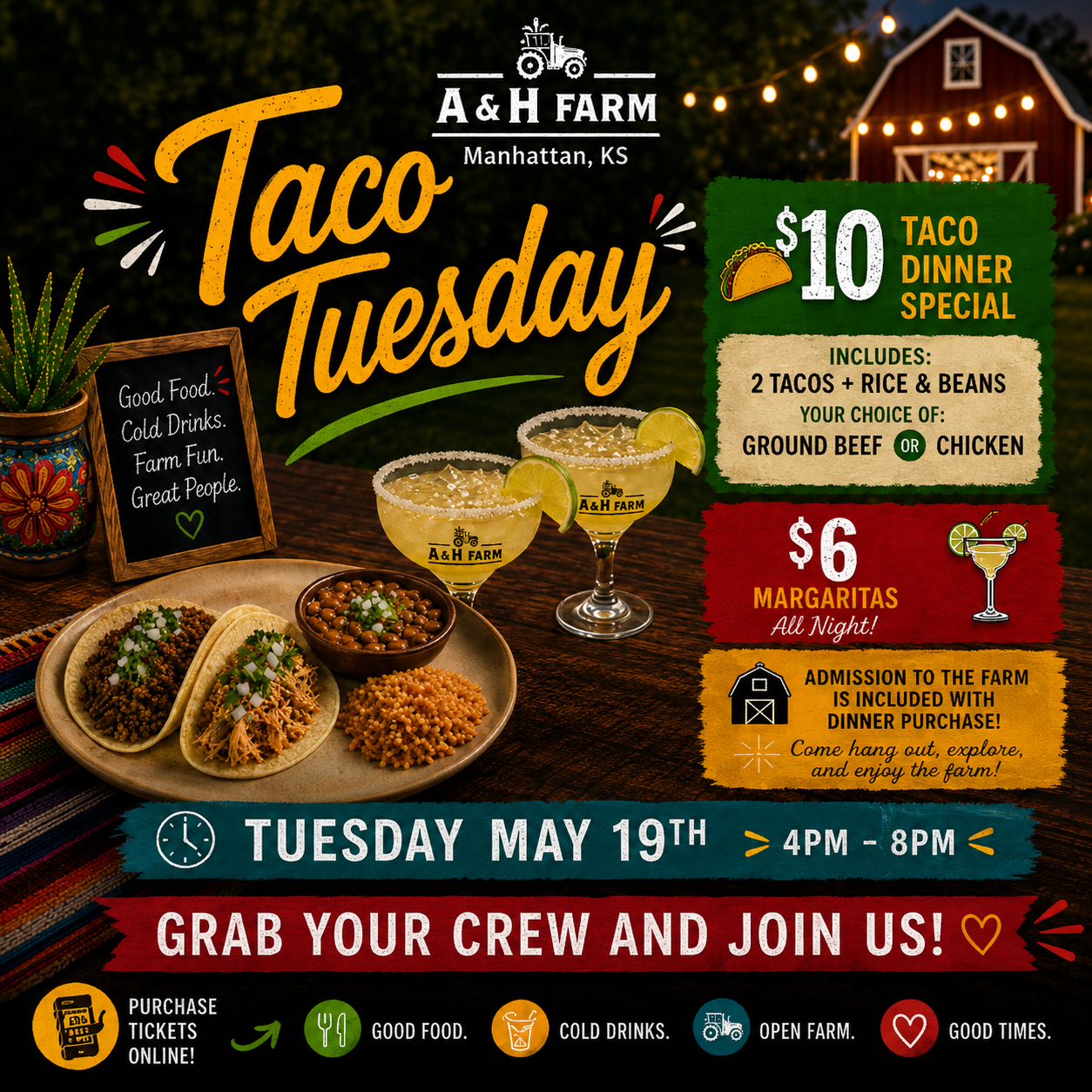 Taco Tuesday at the FArm