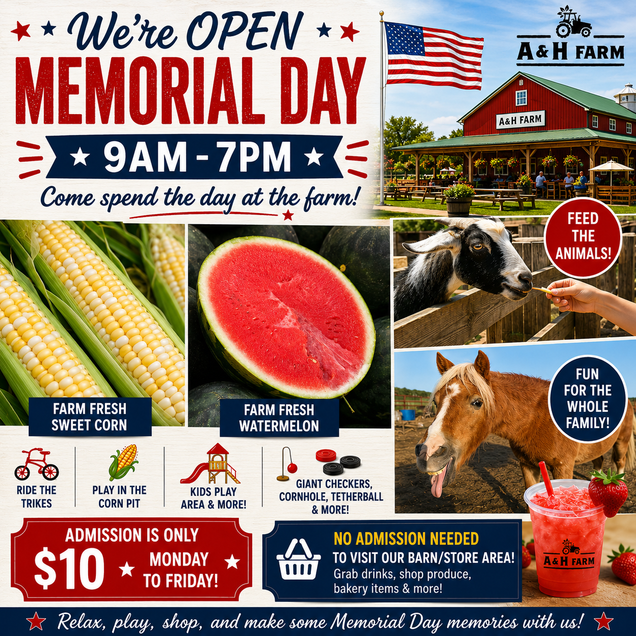 Open Memorial Day