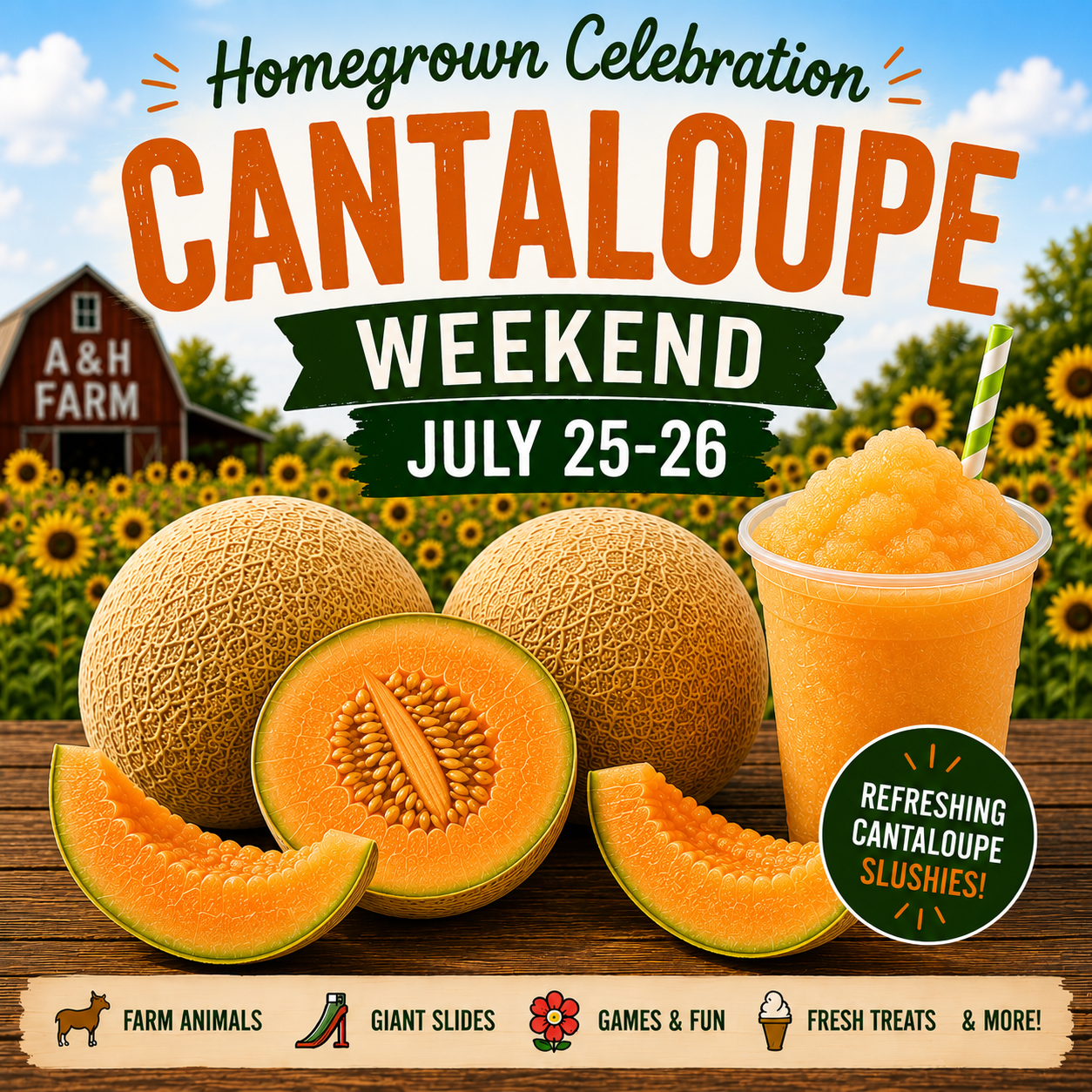 🍈 Homegrown Celebration: Cantaloupe Weekend 🍈 