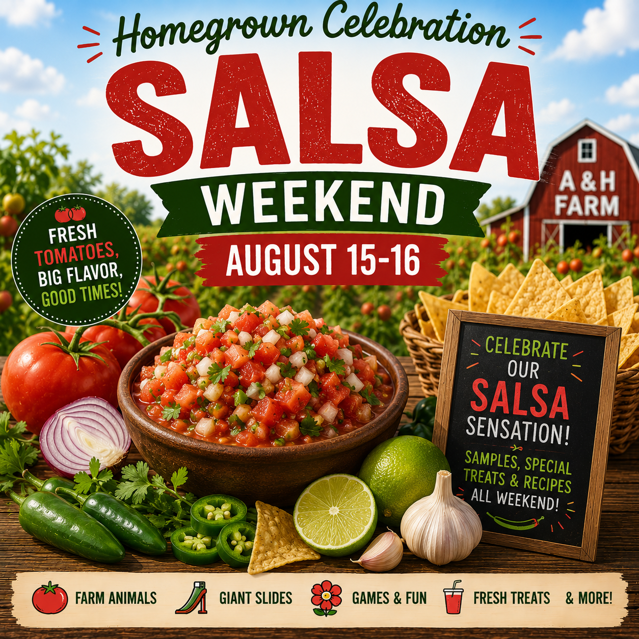 🍅 Homegrown Celebration: Salsa Weekend 🍅