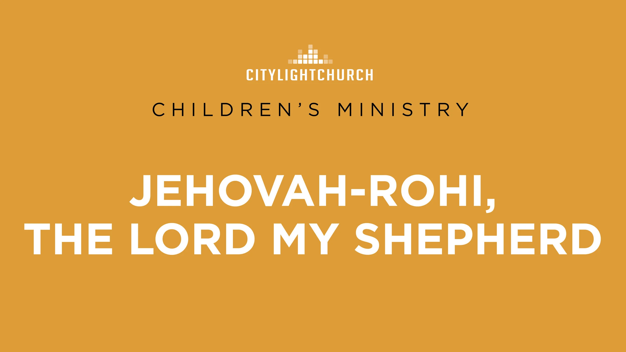 Children’s Service 7/19/2020