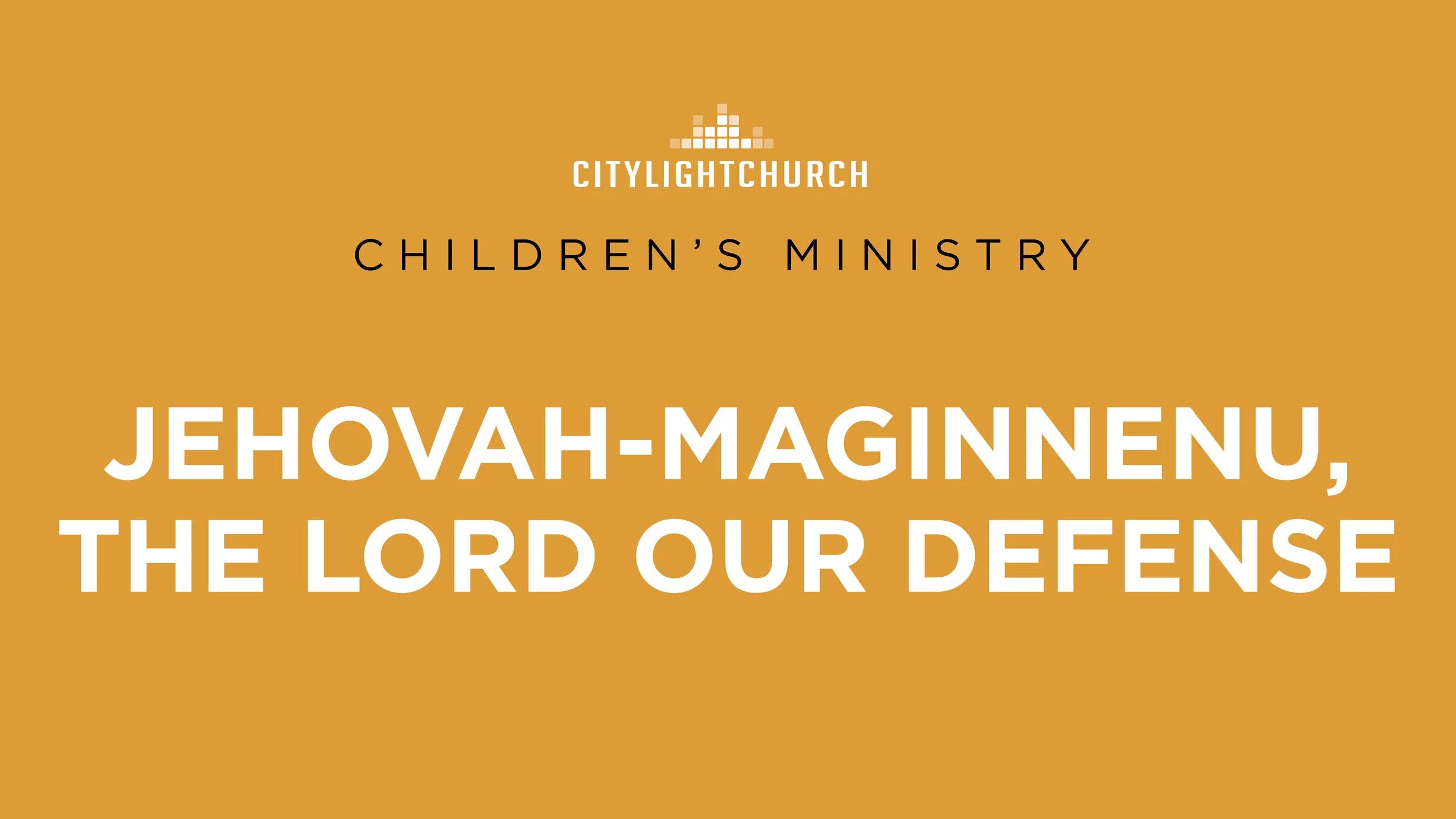 Children’s Service 8/9/2020