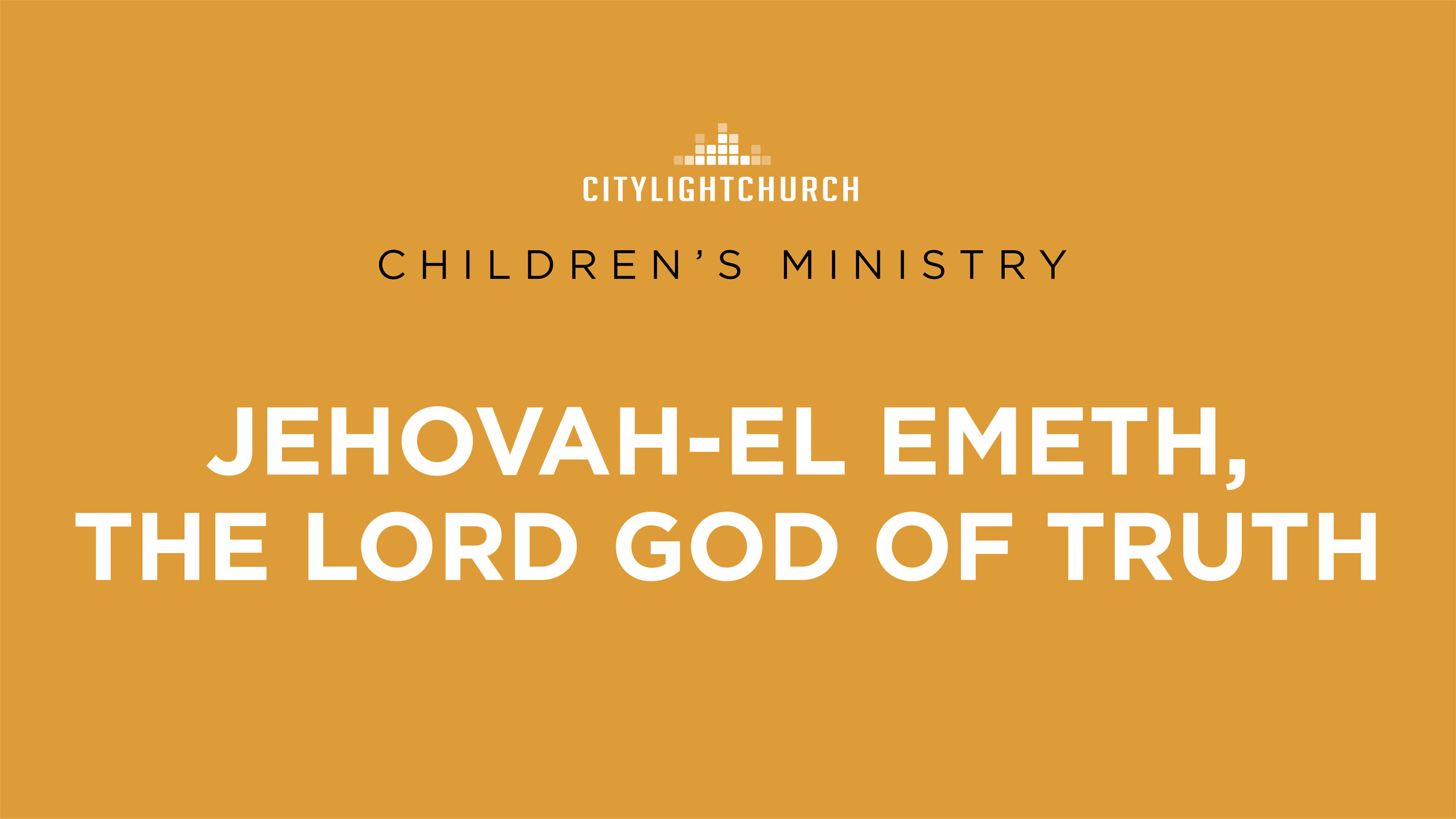 Children’s Service 8/2/2020