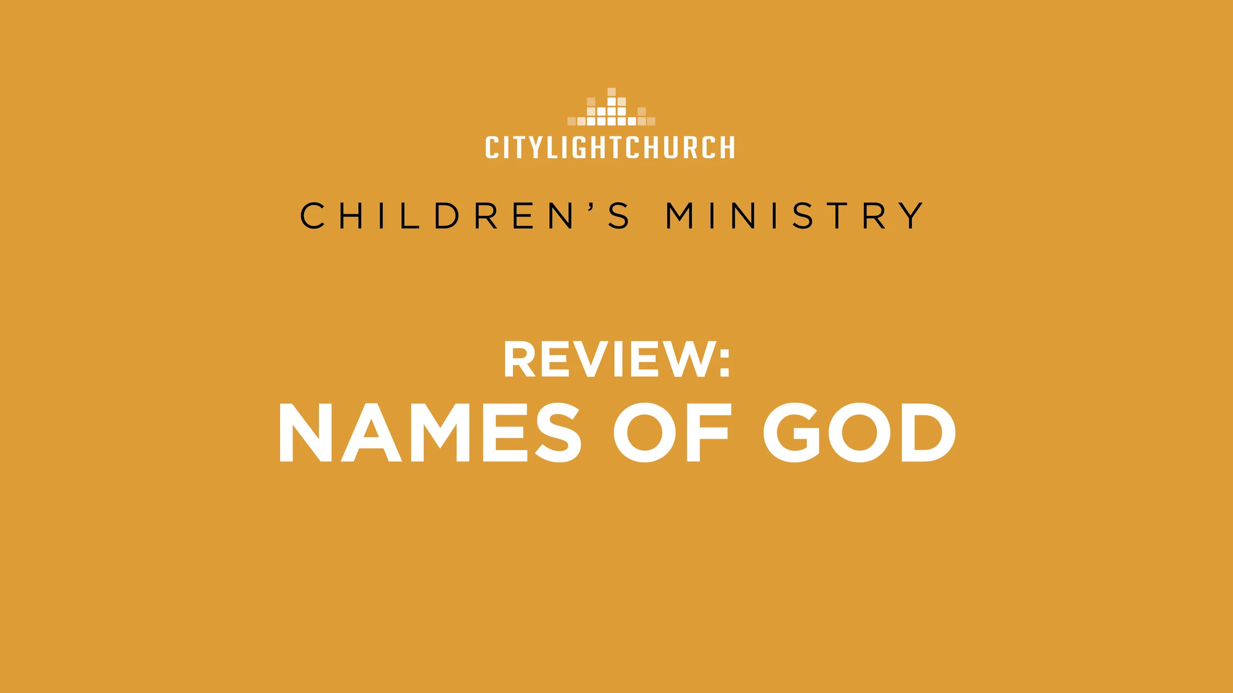 Children’s Service 9/6/2020