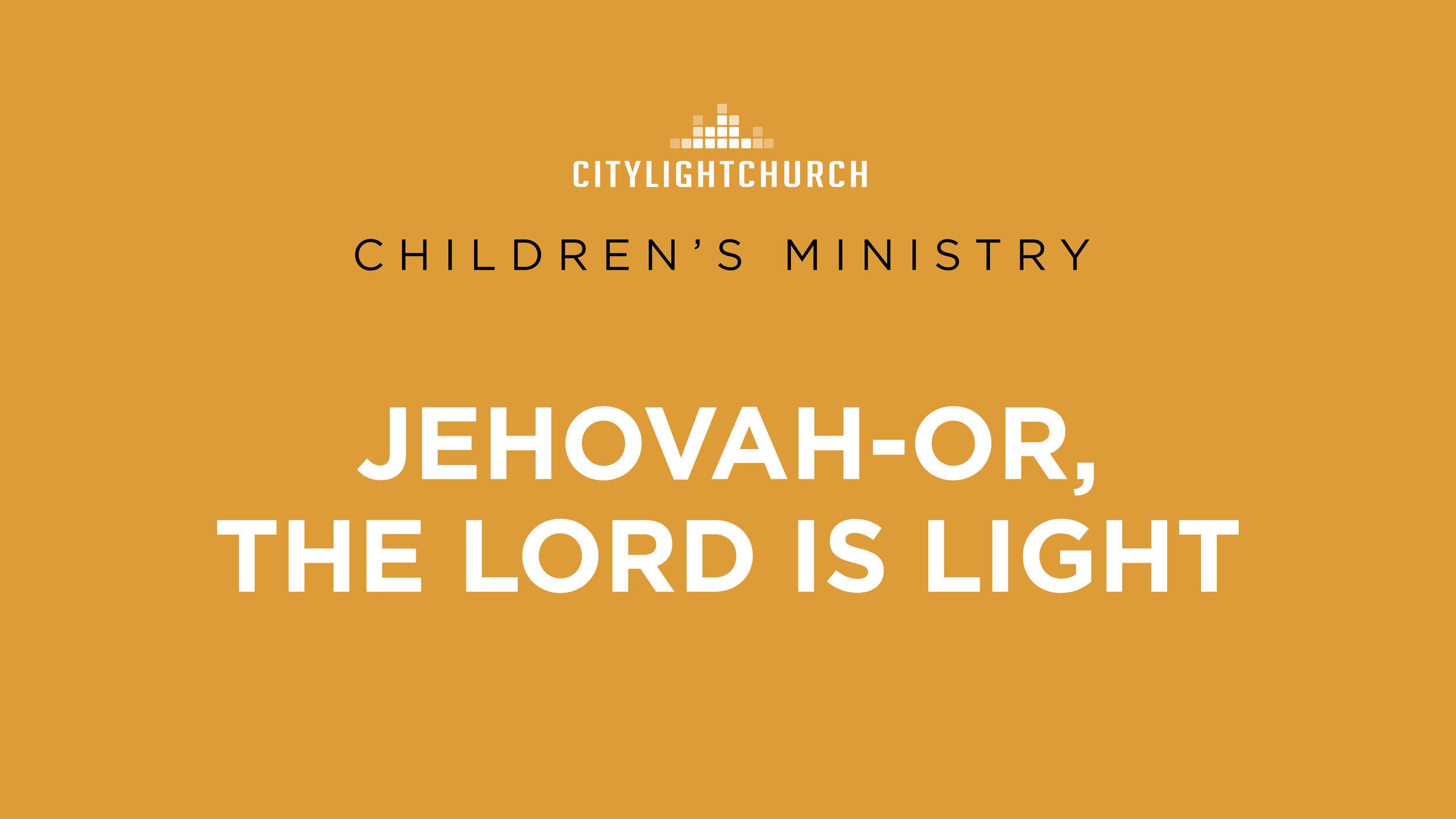 Children’s Service 8/23/2020