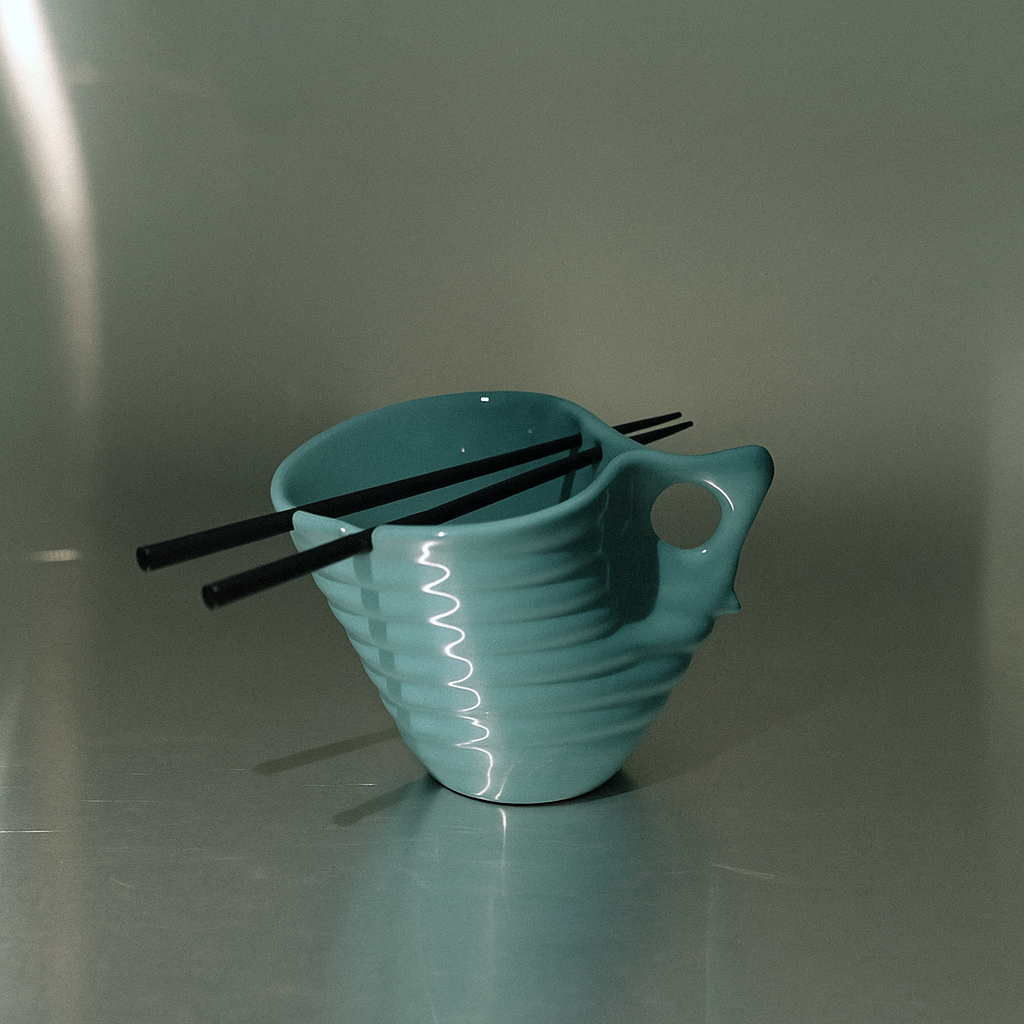 abstract ramen bowl (2000s)