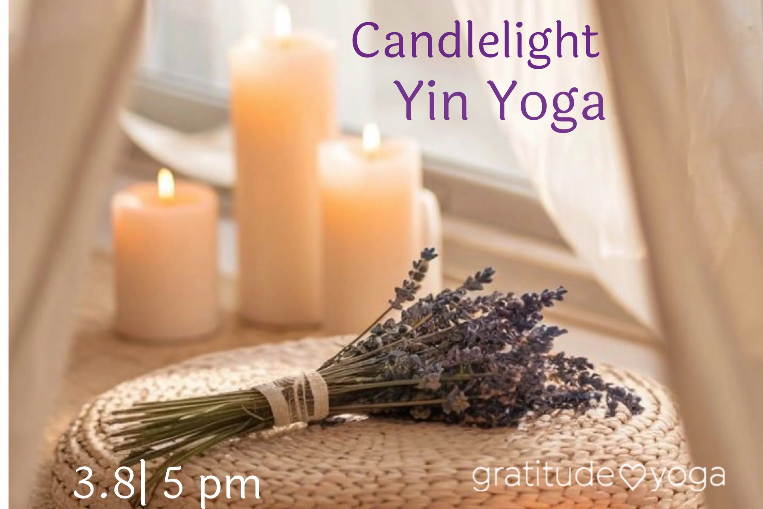 Candlelight Yin Yoga 