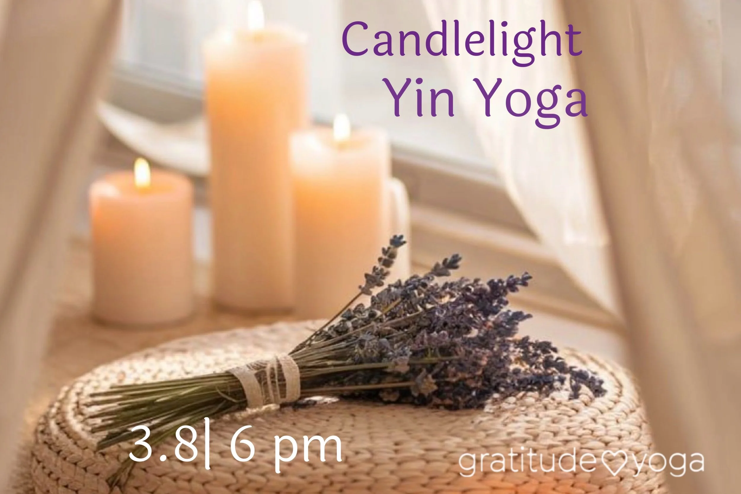 Candlelight Yin Yoga 