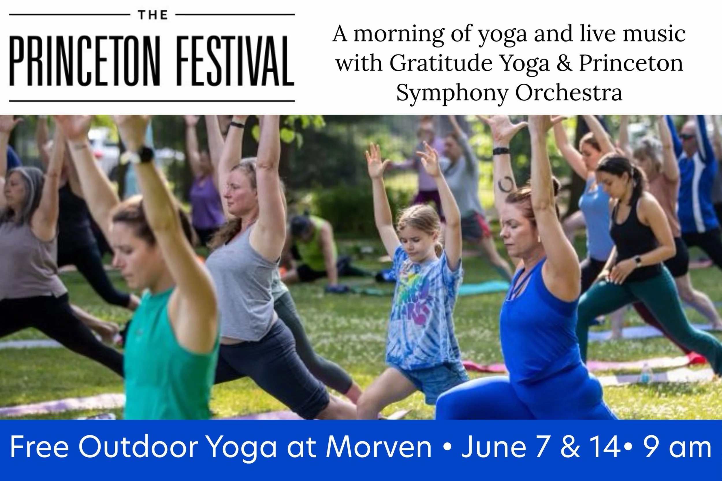Yoga at The Princeton Festival with Princeton Symphony Orchestra at Morven Museum &amp; Garden 