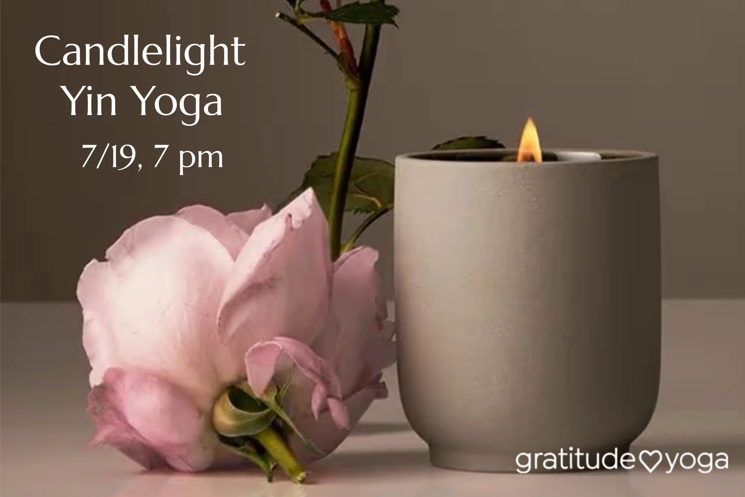 Candlelight Yin Yoga