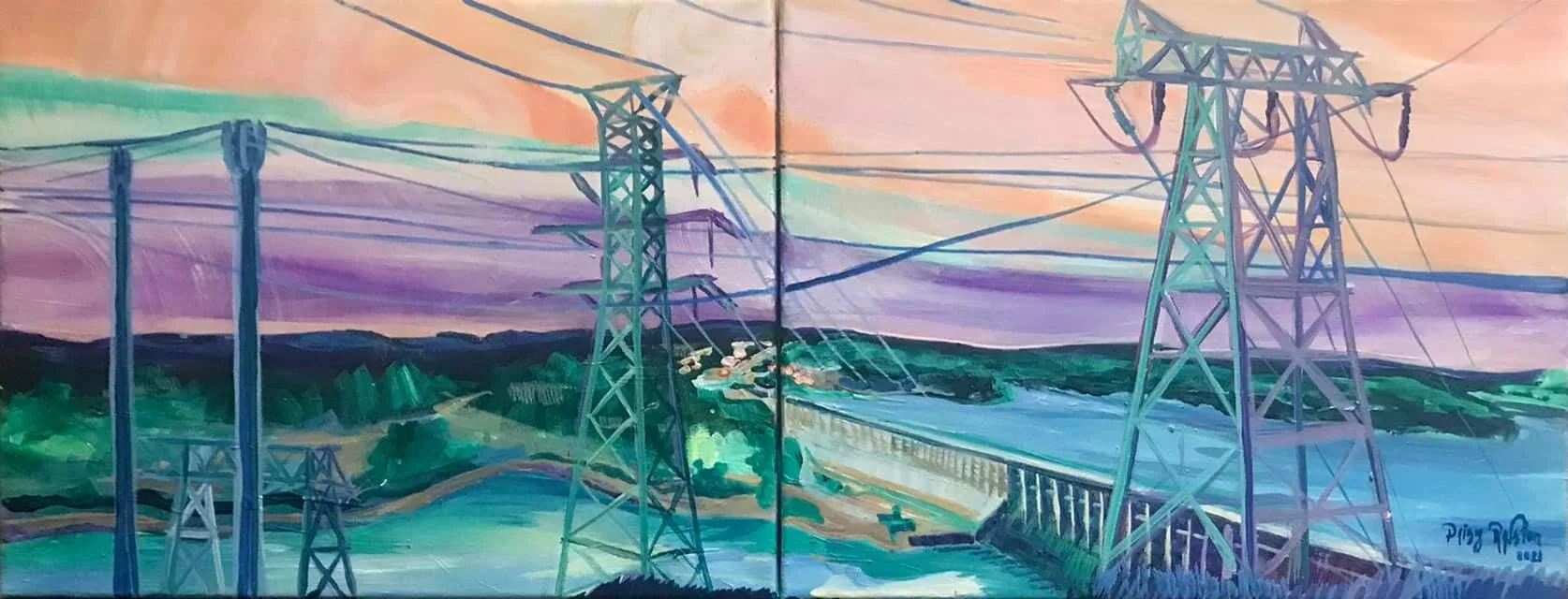 Bagnell Dam en plein air2021