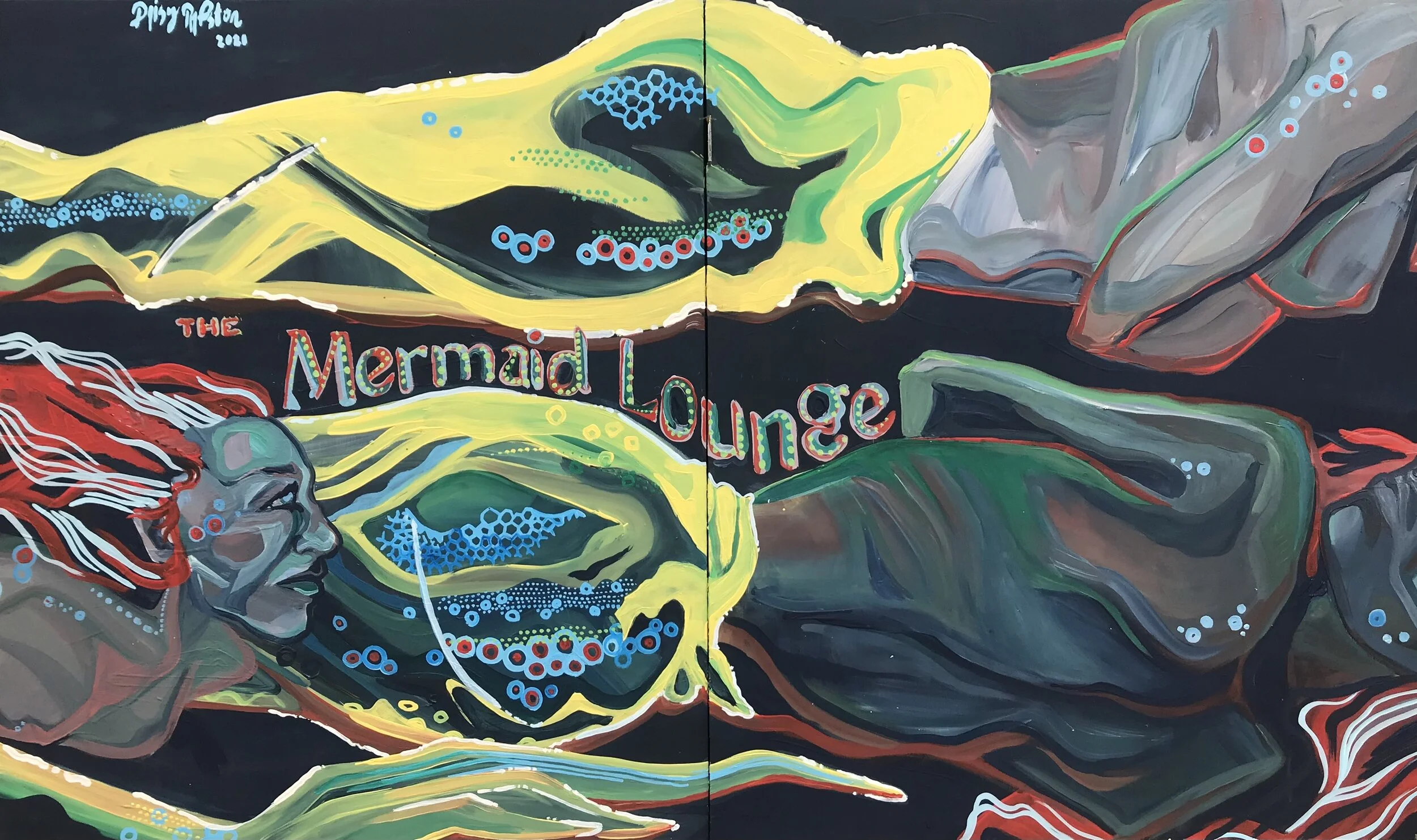 The Mermaid Lounge Cabinet DoorsKelly’s Place, Lake of the Ozarks
