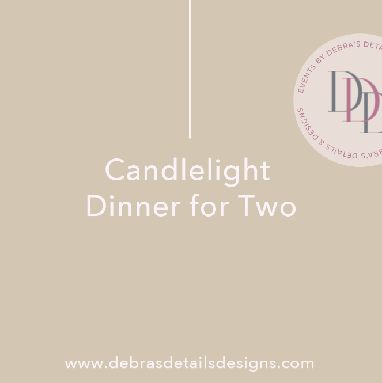 Candlelight Dinner for Two