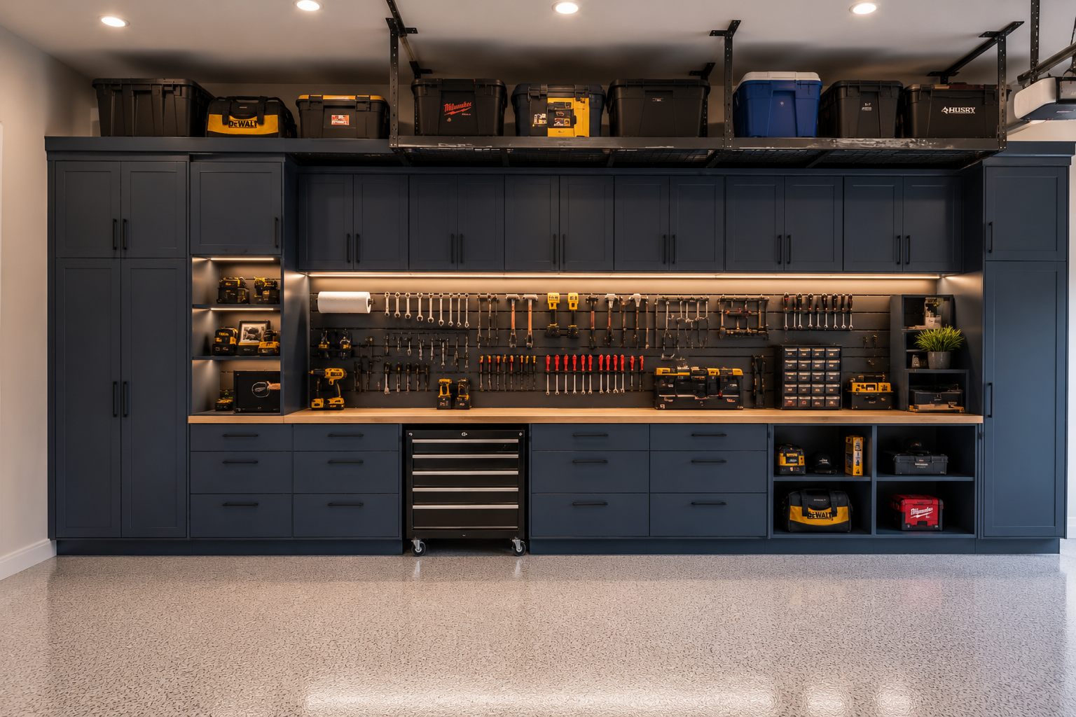 Custom Garage Cabinets