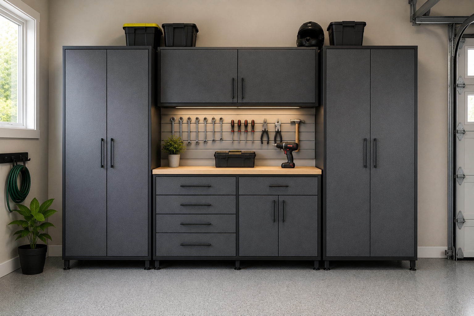 Freestanding Garage Cabinets