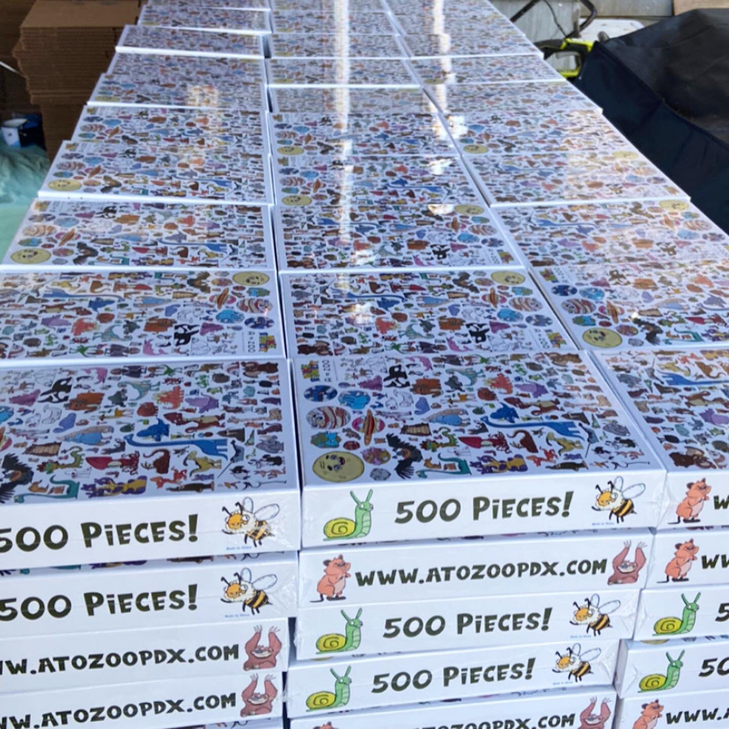 Good news everyone! If you ordered an A to Zoo Puzzle - it&rsquo;s either on the way to you now or WILL BE as of tomorrow!

I can&rsquo;t wait for you all to have a blast putting this together - and thank you all so much for making a dream of mine co