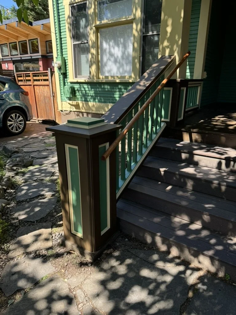 New Stair railing for 1910 craftsman