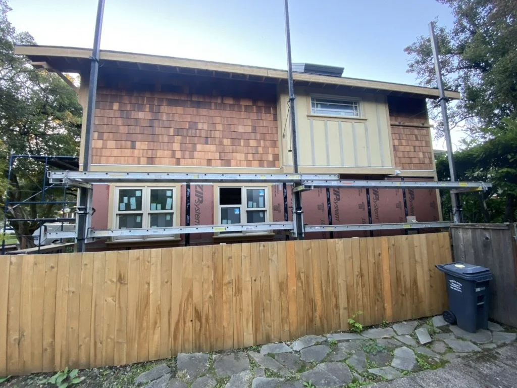 Cedar siding 