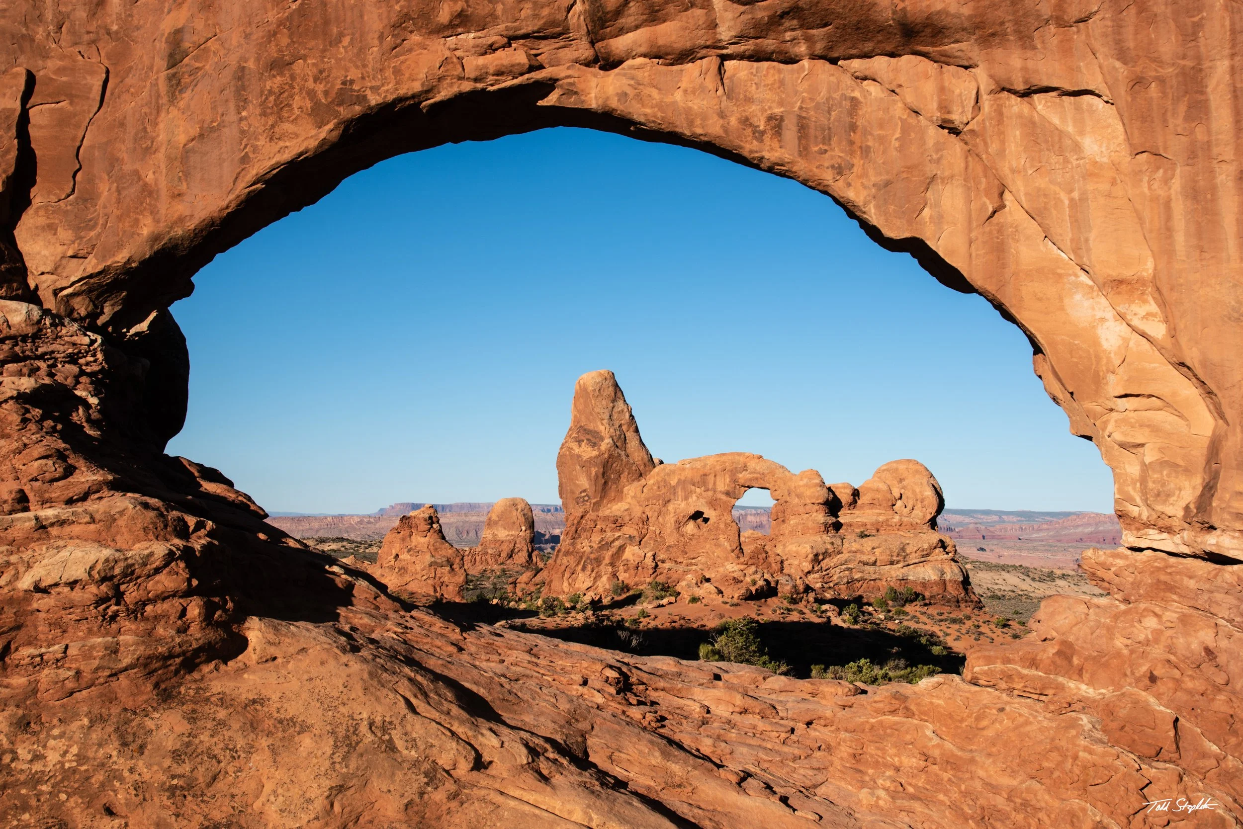 Turret Arch Through The North Window