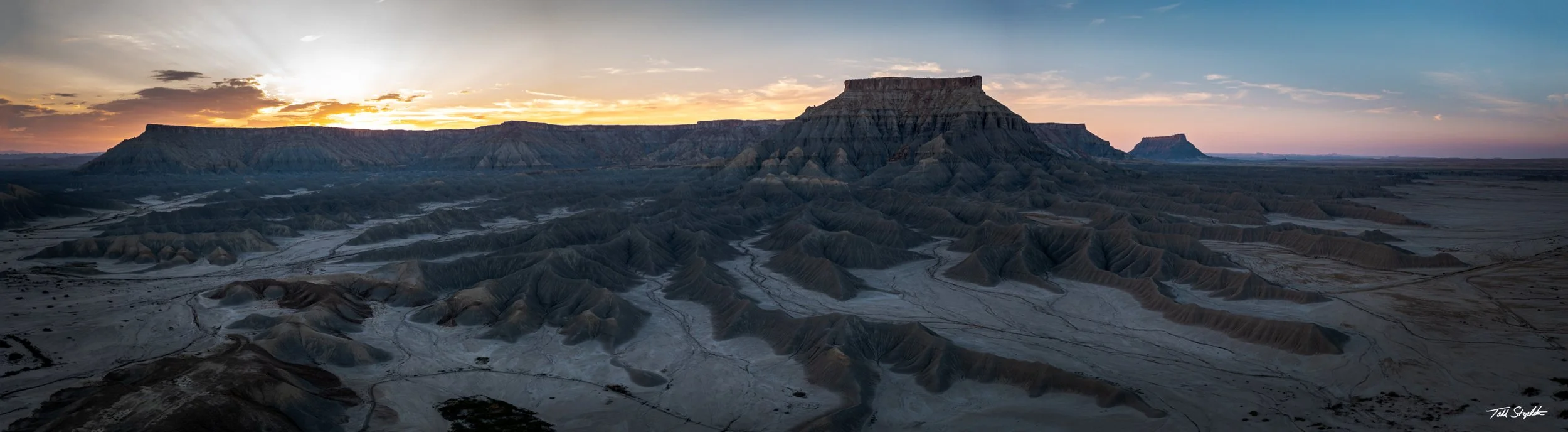 North Caineville Mesa (Panorama - 2024)