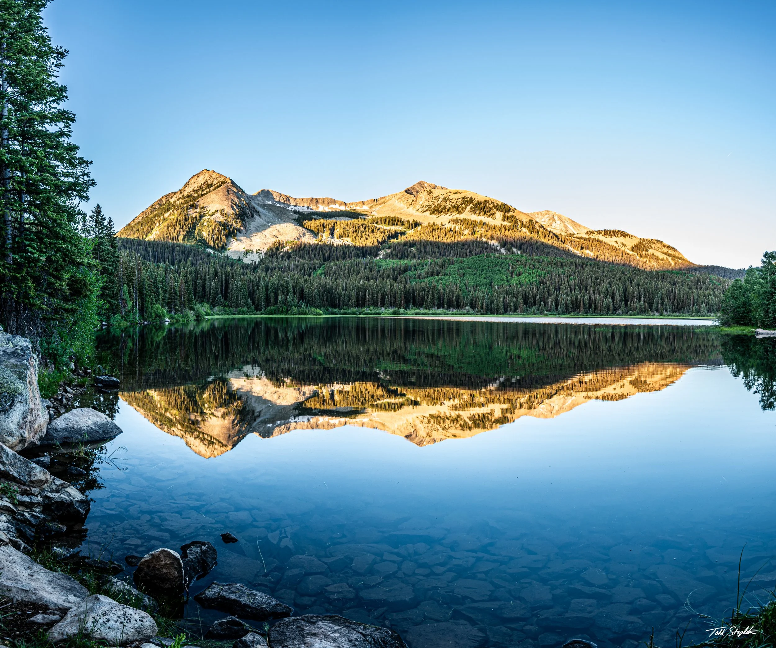 First Light On East Beckwith (Panorama 2023)