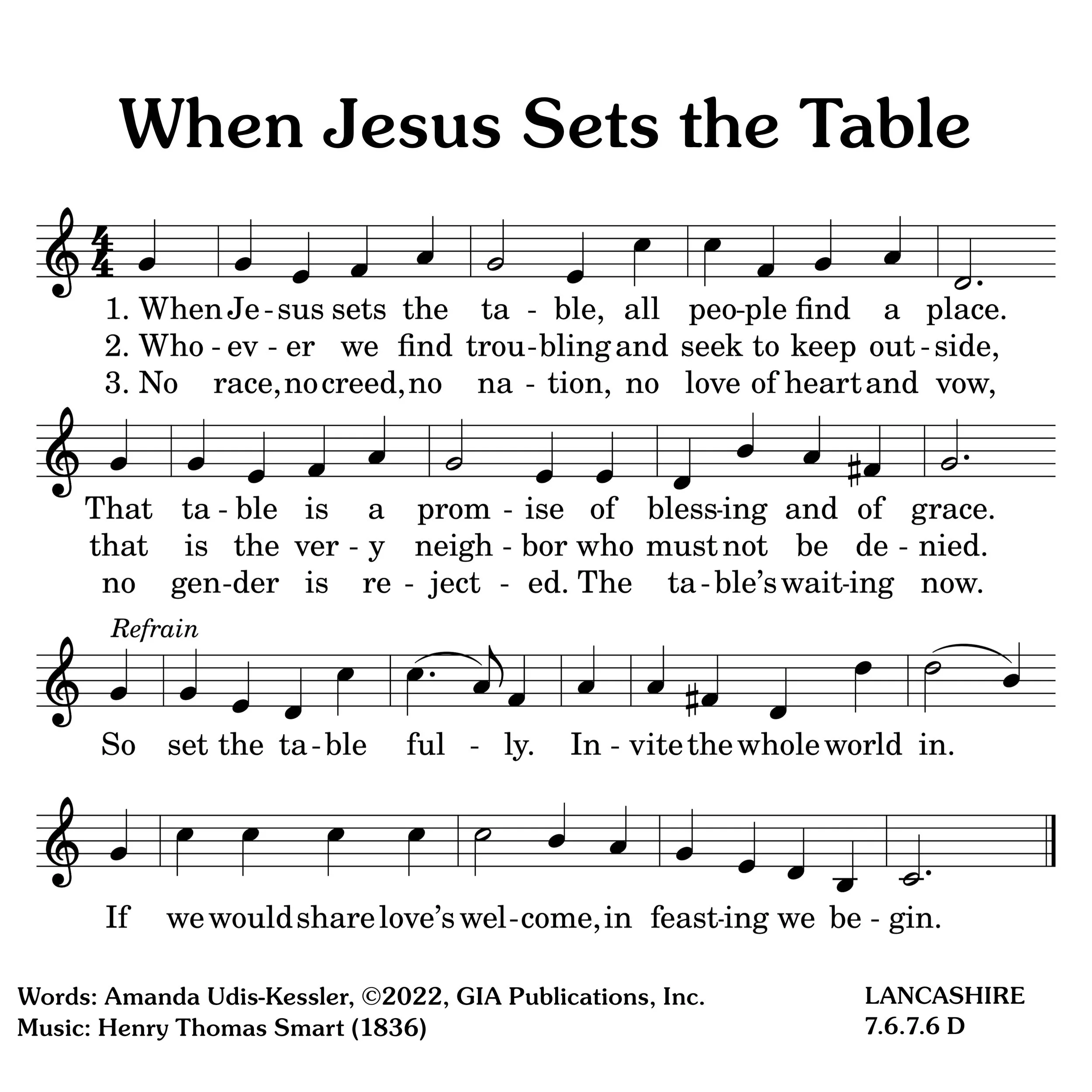 Hymns for August 2, 2026