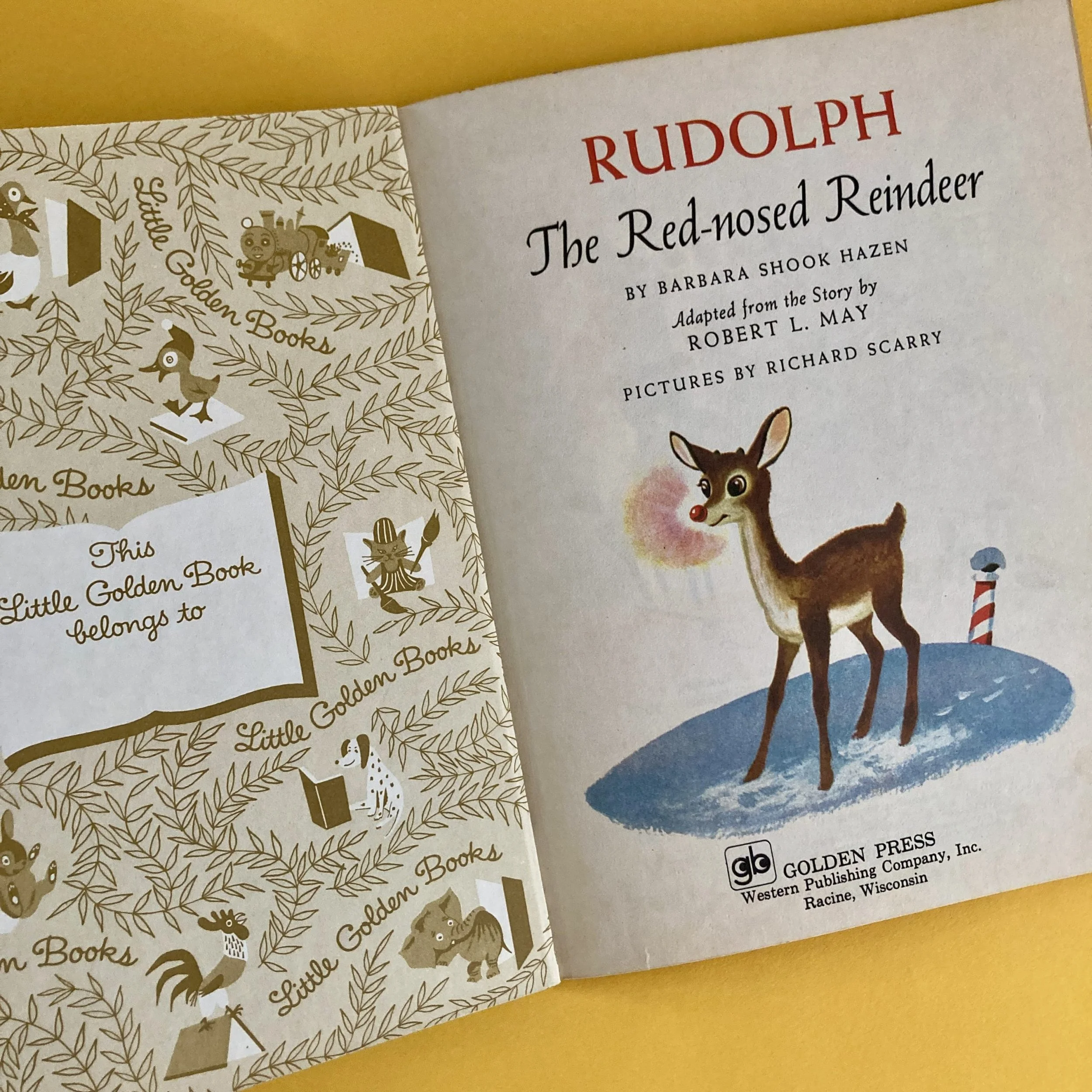 First Rudolph Book Episode 123: The Origin Story of Rudolph the Red-Nosed Reindeer — Two ...