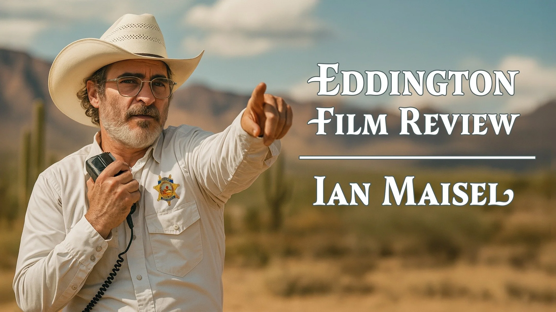 The night before I saw Eddington, I watched Stephen Colbert&rsquo;s interview with Joaquin Phoenix. When asked what the film was about, Phoenix dodged. He fumbled for words, made a joke, moved on. It wasn&rsquo;t evasive so much as uncertain. He seem
