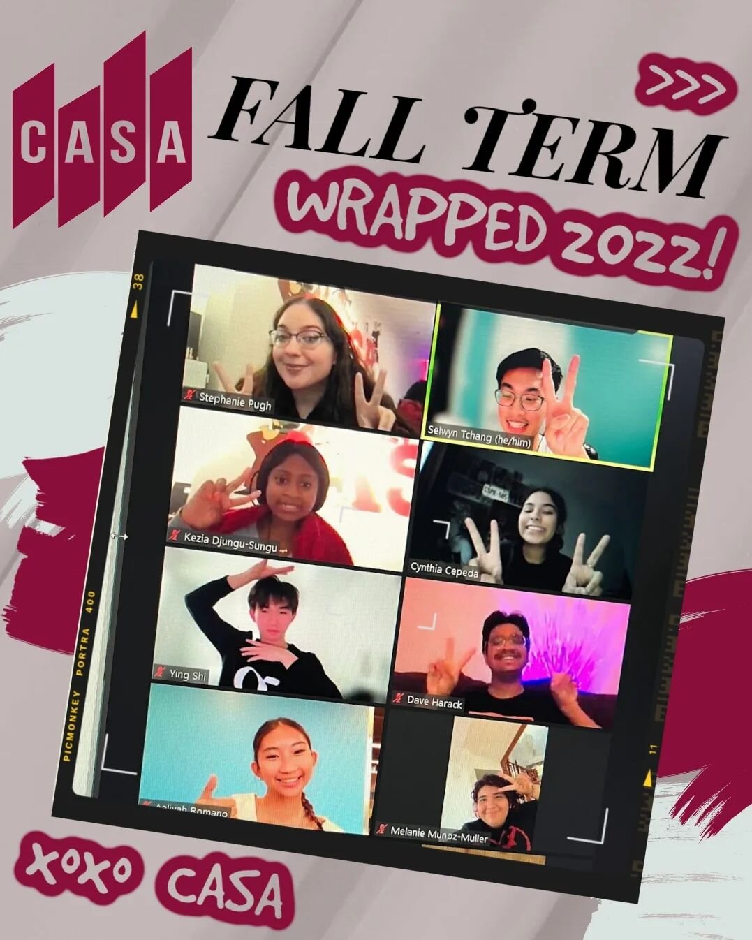 Annnd that's a wrap on the Fall Term!! 🎊

CASA wants to thank every student who got involved with our association and our initiatives this year. 

We hope you all have a fantastic winter break, and are excited to see you all back on campus in the wi