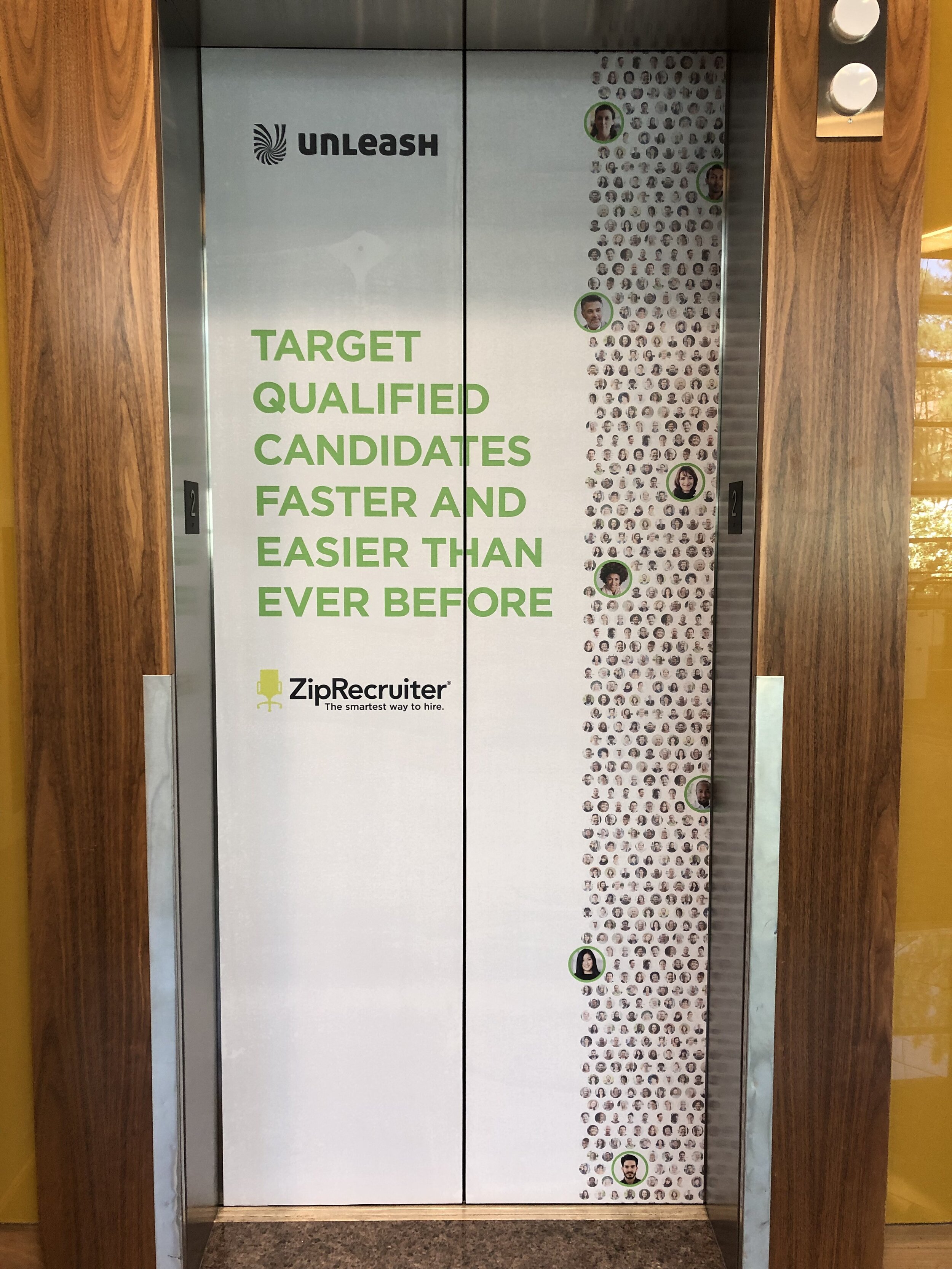 branded elevator