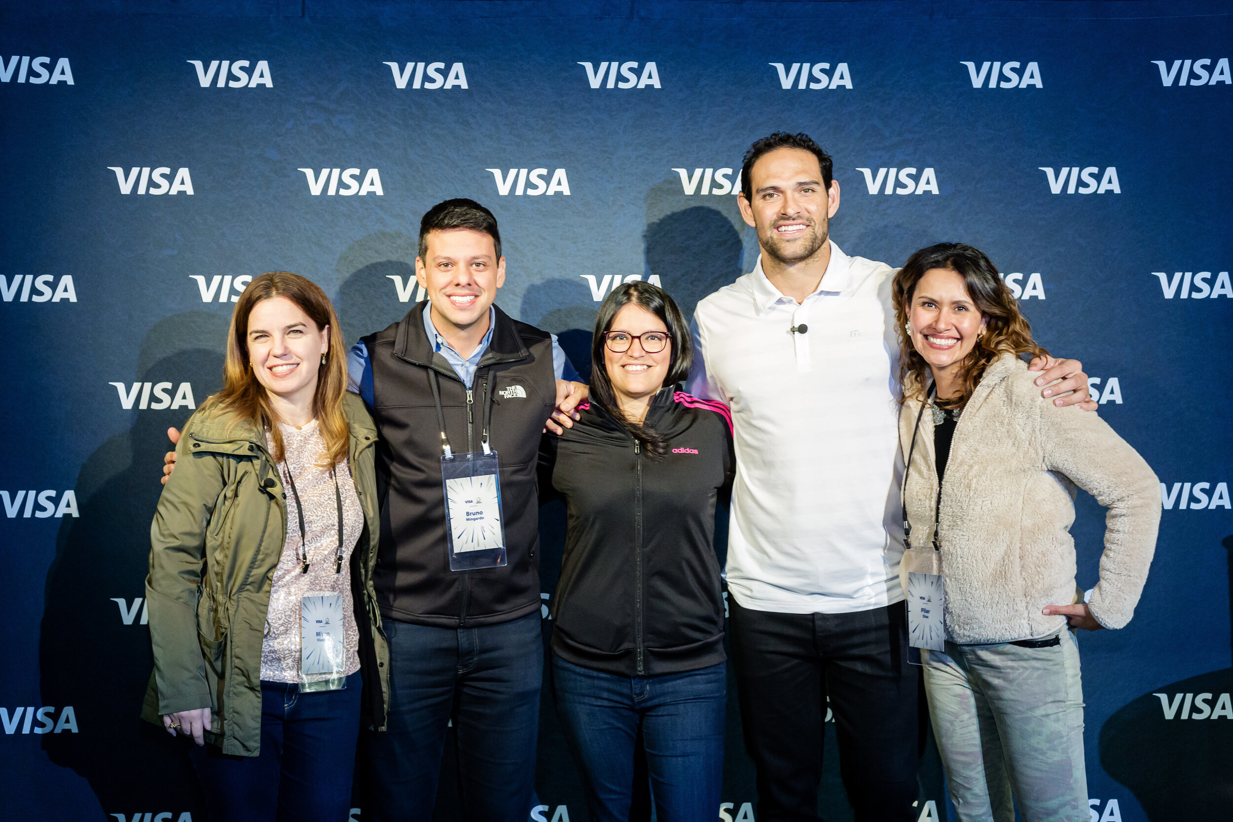 visa mark sanchez step & repeat