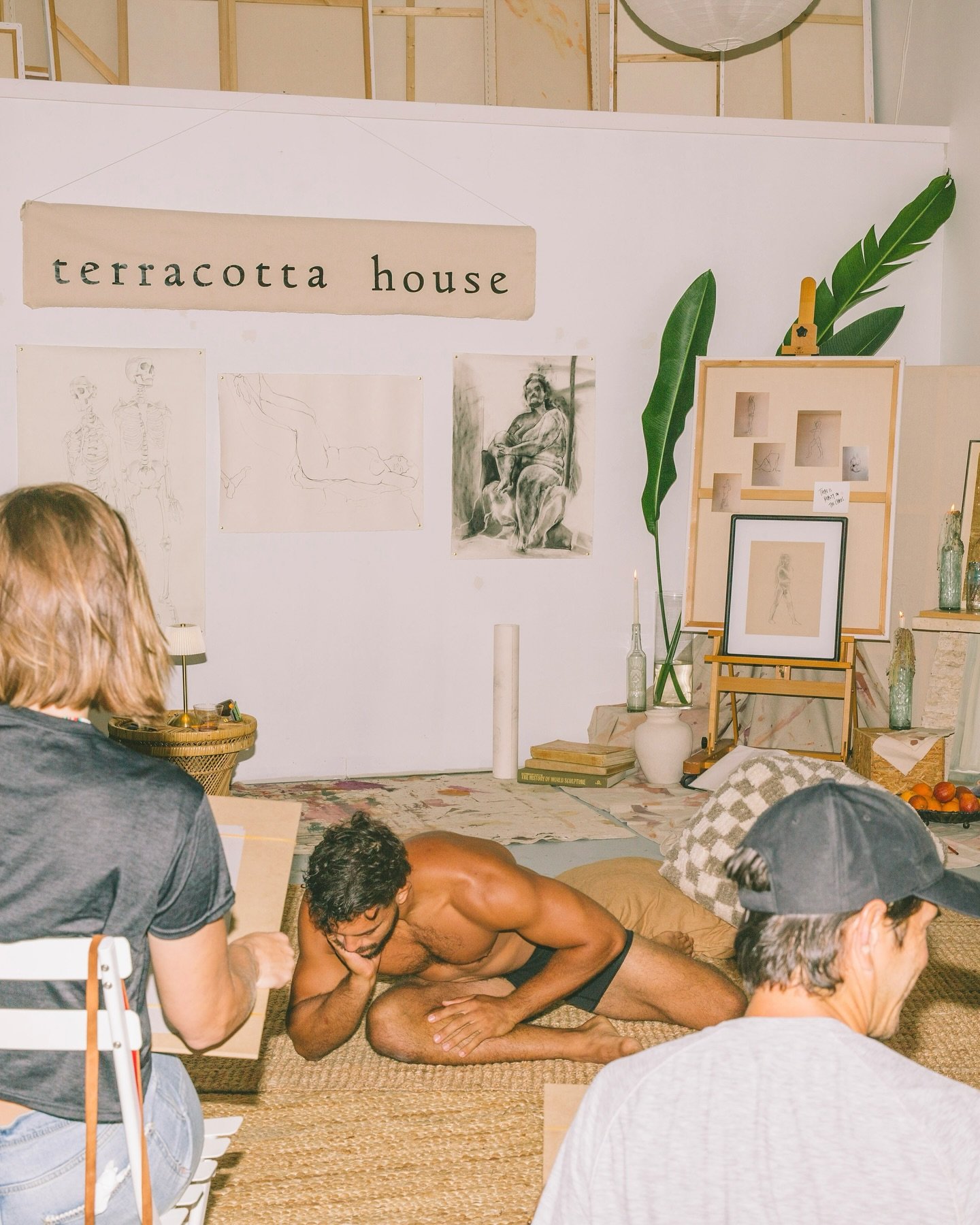 Our First Figure Drawing Night Was a Dream ✨ A huge thank you to everyone who came out to our very first Studio Club session at Terracotta House &mdash; it was such a beautiful night of creativity, connection, and slowing down with art.

A special th