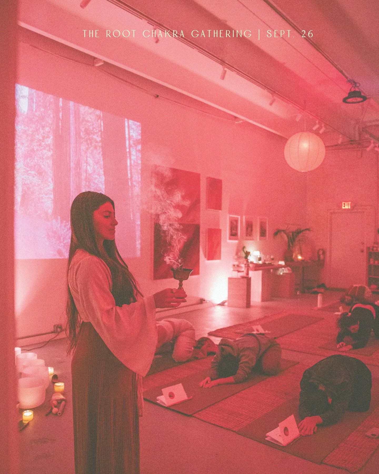 The Root Chakra gathering | Sept 26th

What a beautiful evening to begin our journey through the chakras. thank you to everyone who joined us for the first gathering of the chakra series &mdash; your presence, openness, and energy made the studio fee