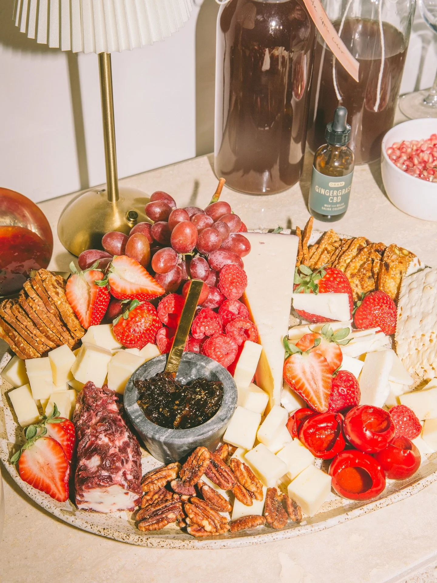 Feast of the Root Chakra 

A table of grounding and warmth &mdash; our Root Chakra gathering brought together the colors and flavors of the earth. Red fruits, roasted roots, and spices that awaken the senses.

The food was created by Terracotta House