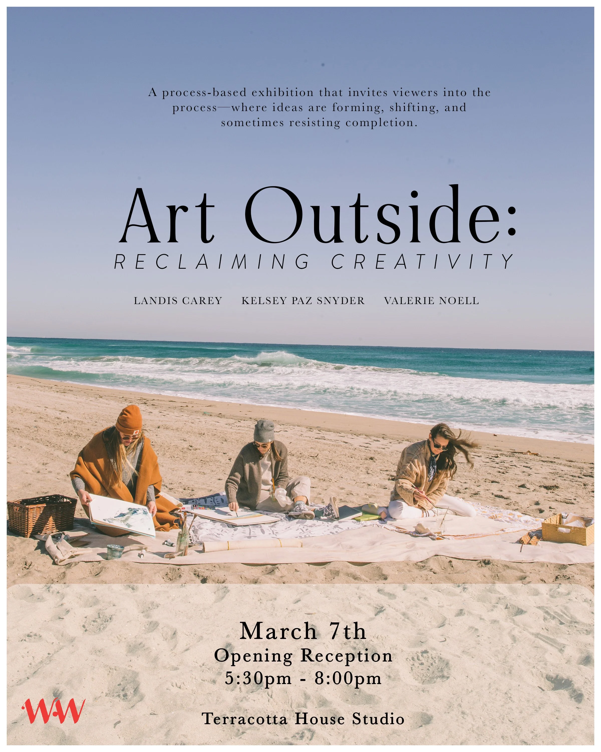 Art Outside: Reclaiming Creativity March 7th- 22nd