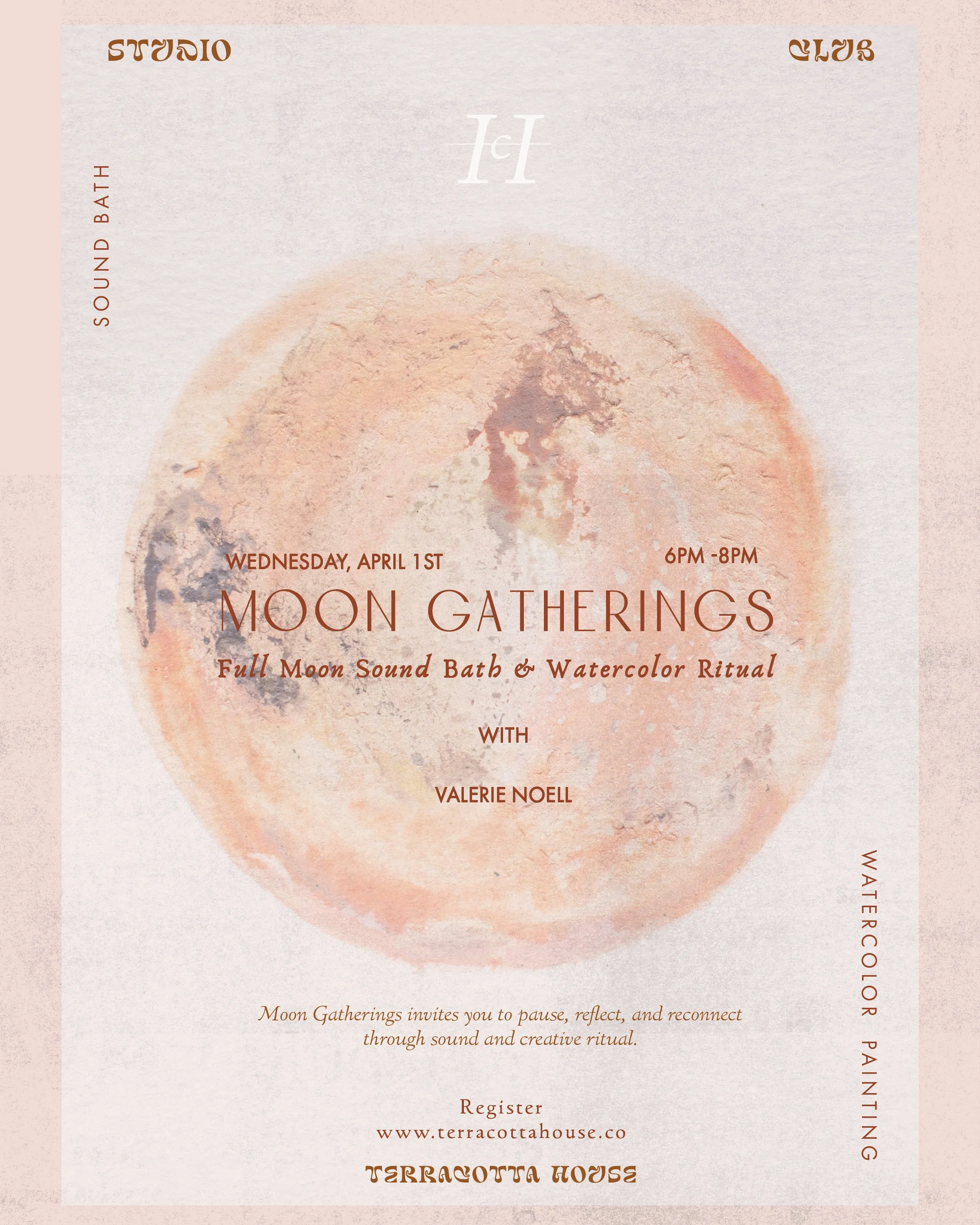 Moon Gatherings: April the Pink Moon | Wednesday, April 1