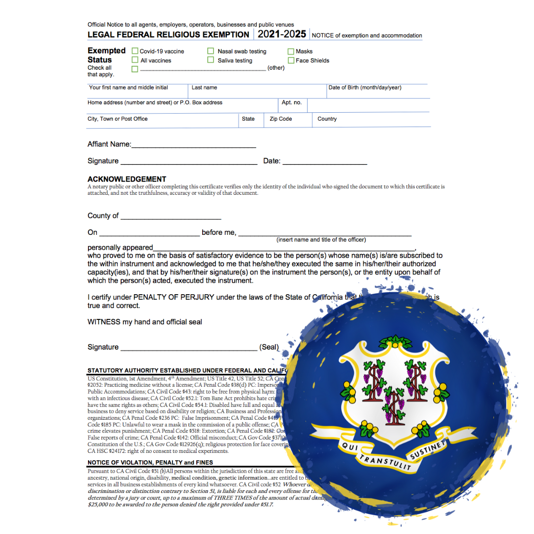 LEGAL FEDERAL RELIGIOUS EXEMPTION (OK) — THE HEALTHY