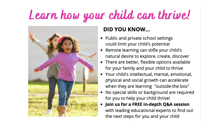 BETTER THAN HOMESCHOOLING FREEDOM LEARNING! — THE HEALTHY