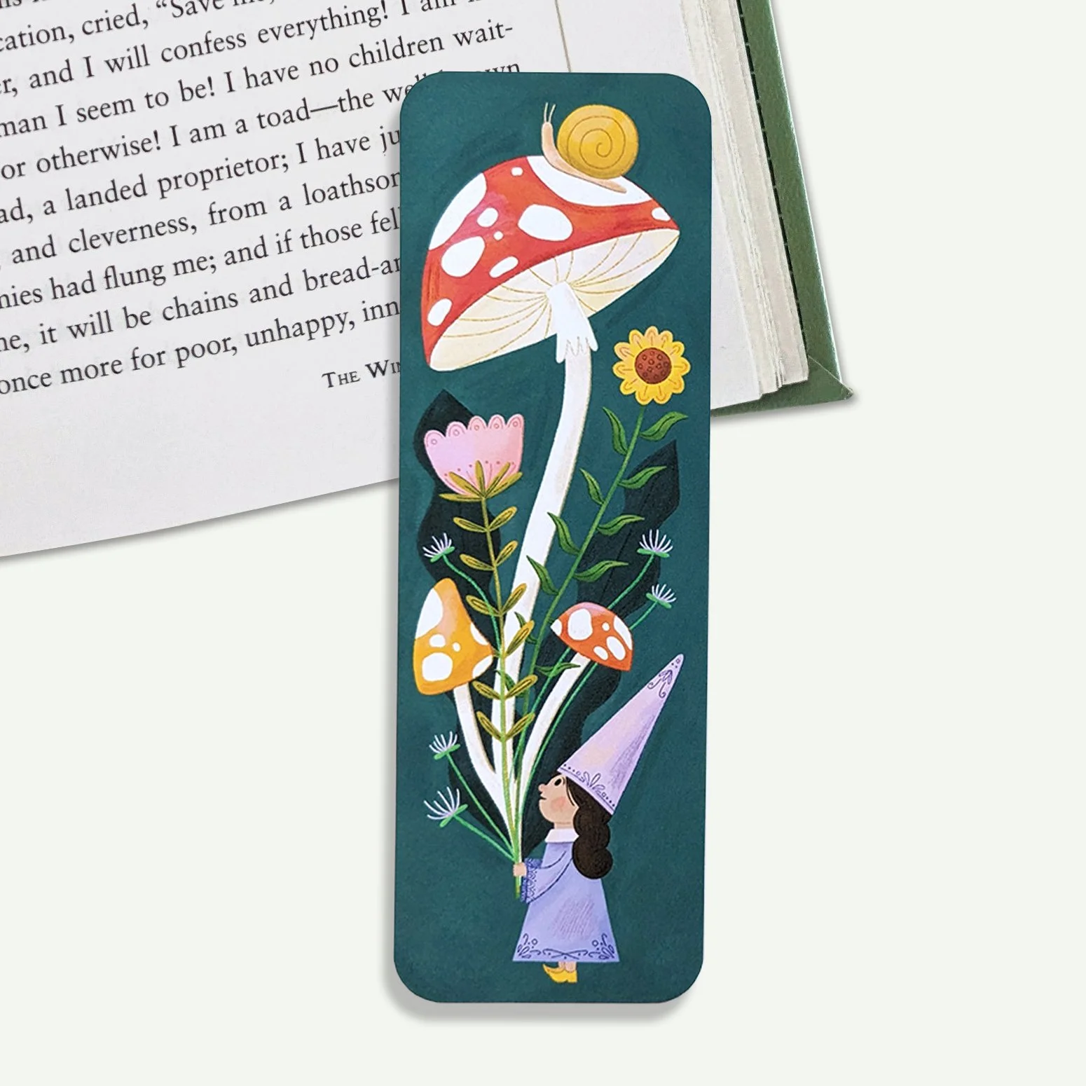 I don't know why, but I love to illustrate bookmarks so much! Probably because I love to read and having a pretty bookmark is one of those little things that bring me joy. Here are three that I've made so far with a fourth one currently in the works!