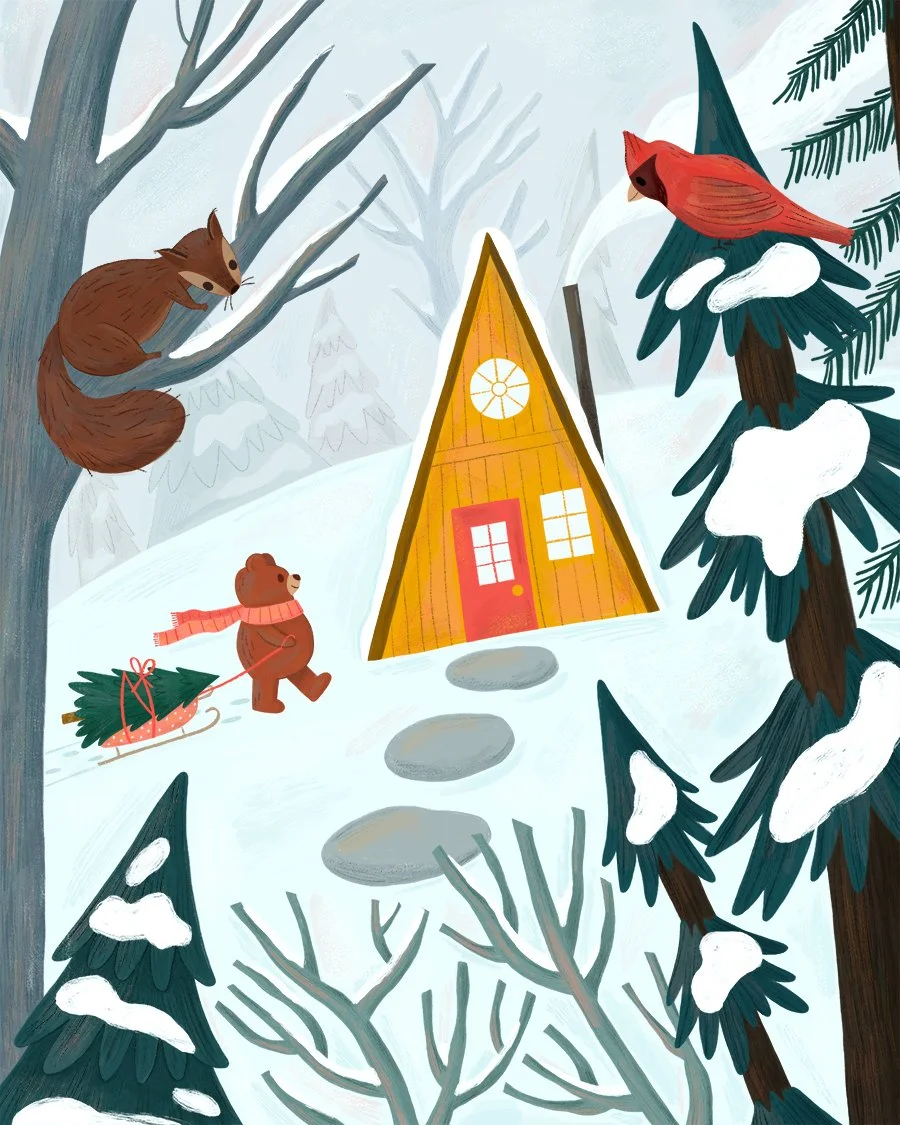 Winter Cabin