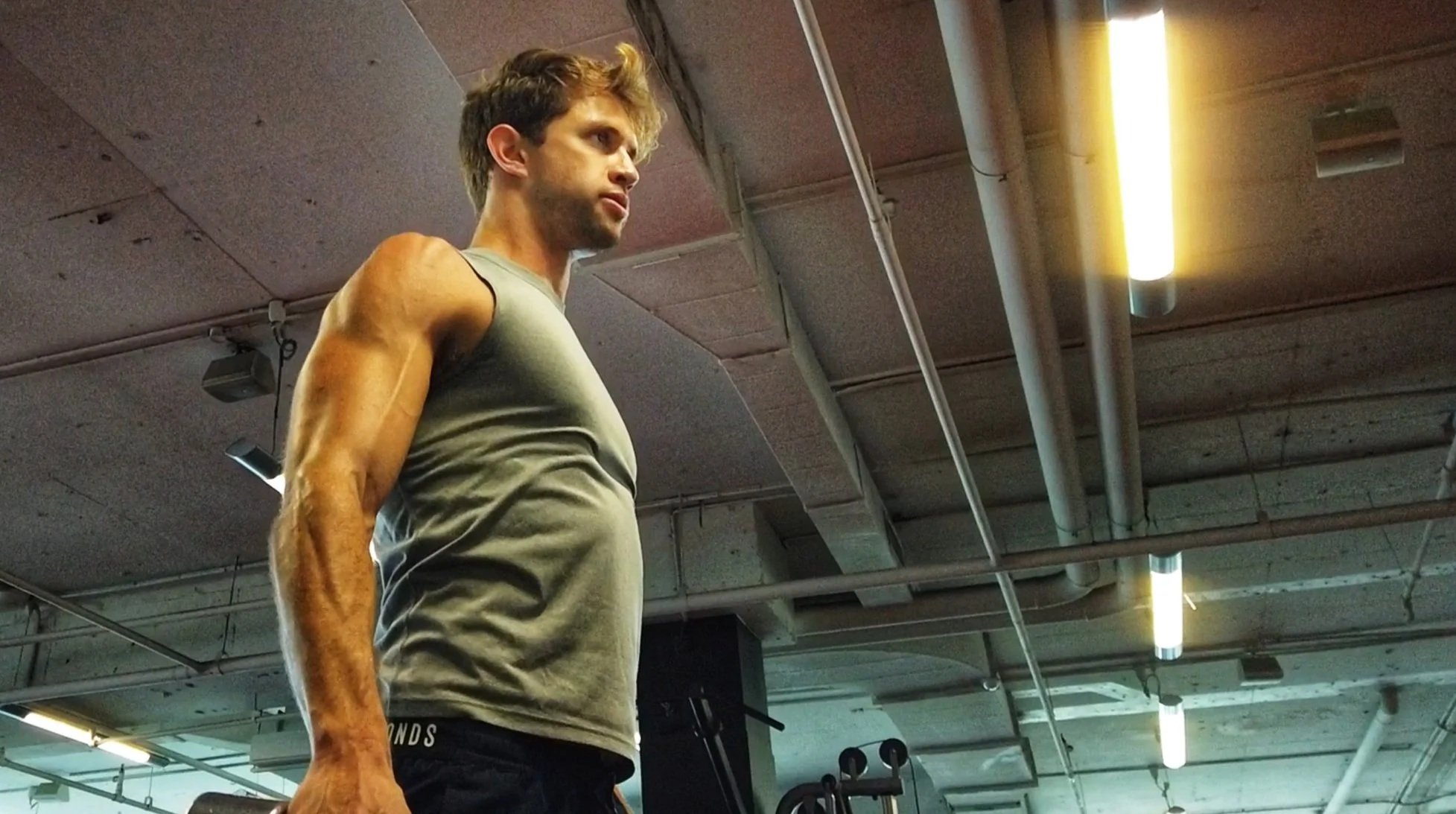 Sam mid-training session with FullForm personal training in Sydney