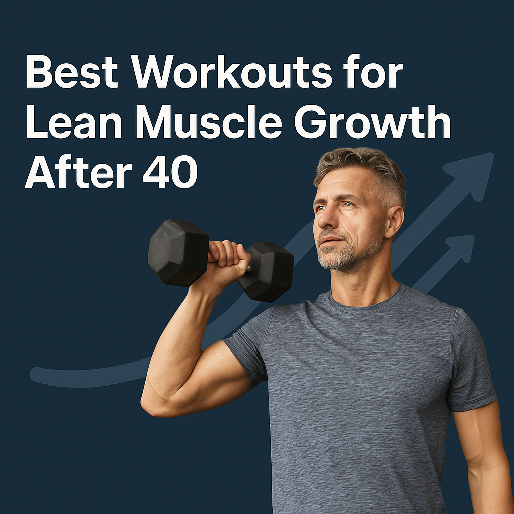Best Workouts for Lean Muscle Growth After 40: How to Train Smarter, Not Harder