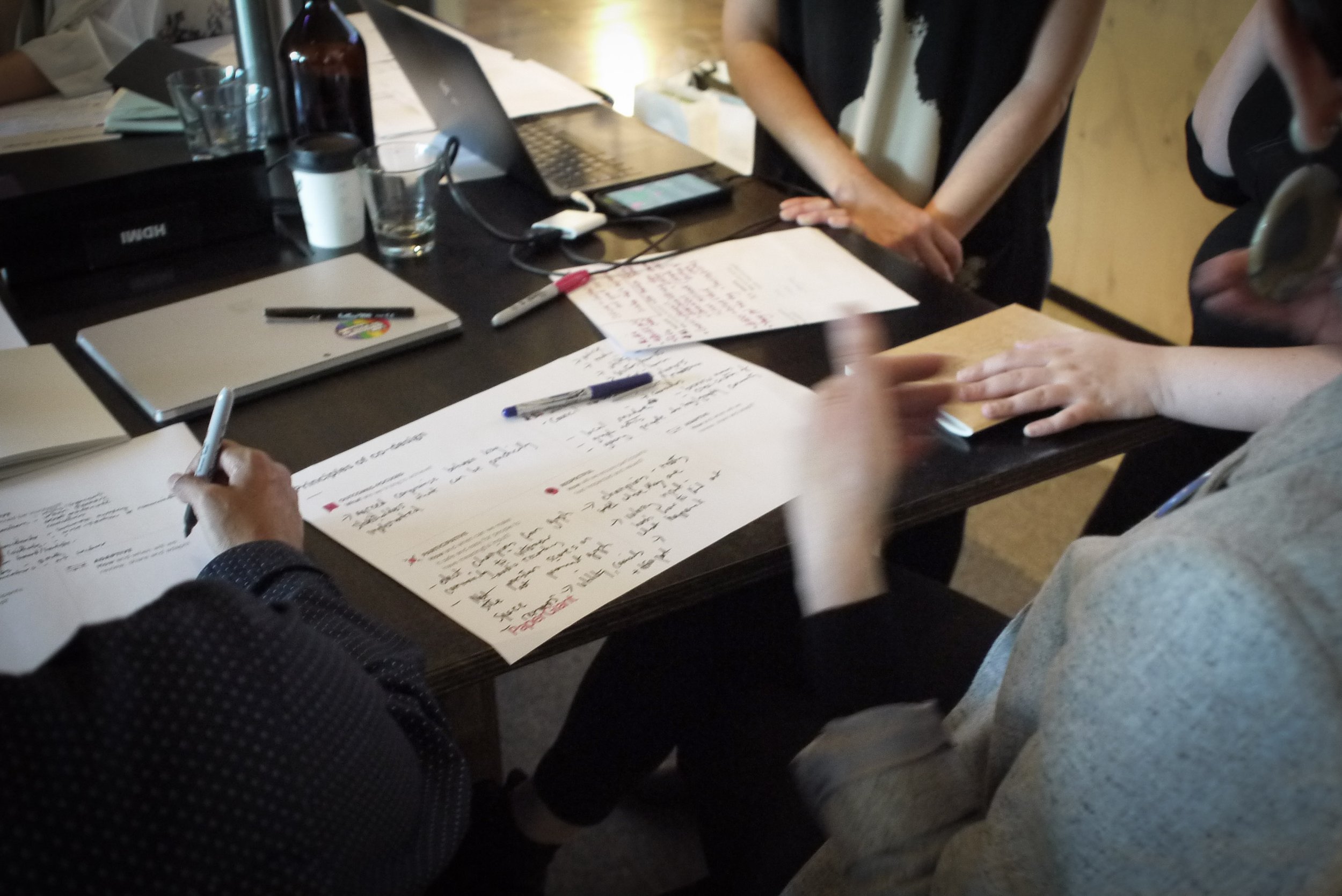 Sharing the principles of co-design