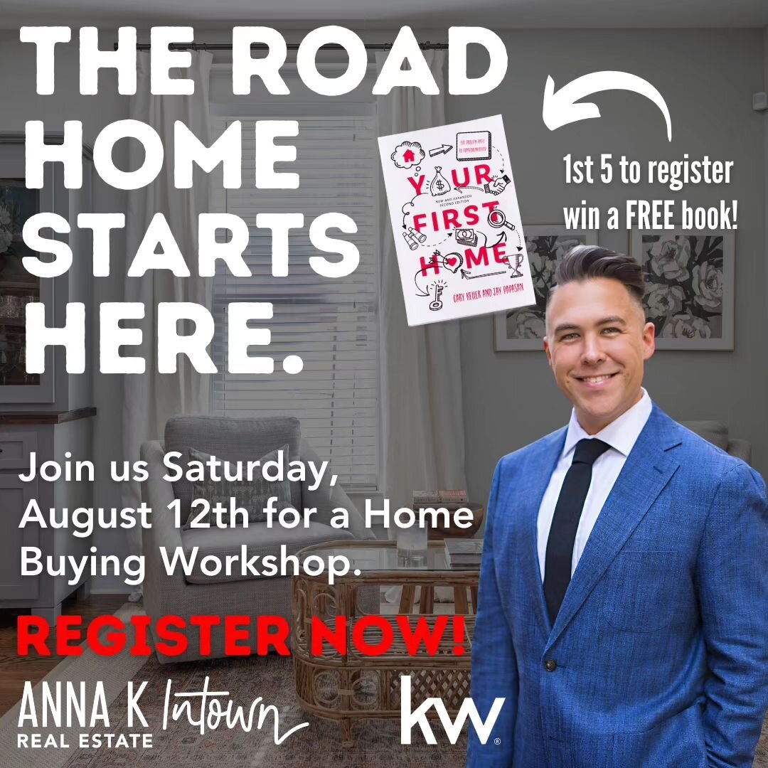 Are you considering buying a home and not sure where to start? 🤔

 YOU AREN'T ALONE ✨

Join us Saturday, August 1️⃣2️⃣th at 10am to learn more at our Buyer Workshop.

👉🏻 Don't wait! Register today to save your spot! Link is in our bio 

#homebuyin