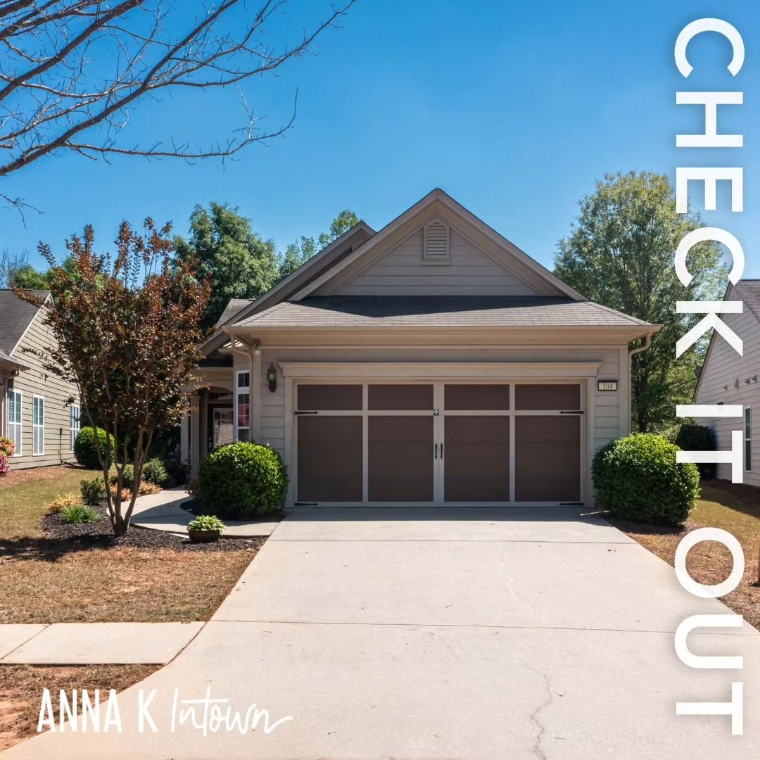 Featured Listing in Griffin at Sun City Peachtree ✨

🏡 104 Magic Lily Dr

🛏️ 3
🛀🏻 2
🚗 2.5
✳️ sunroom + back patio
✳️ $300,000

ℹ️&nbsp;More info and photos link in bio

Exclusively listed by Elizabeth Martin of the Anna K Intown team with @kwint