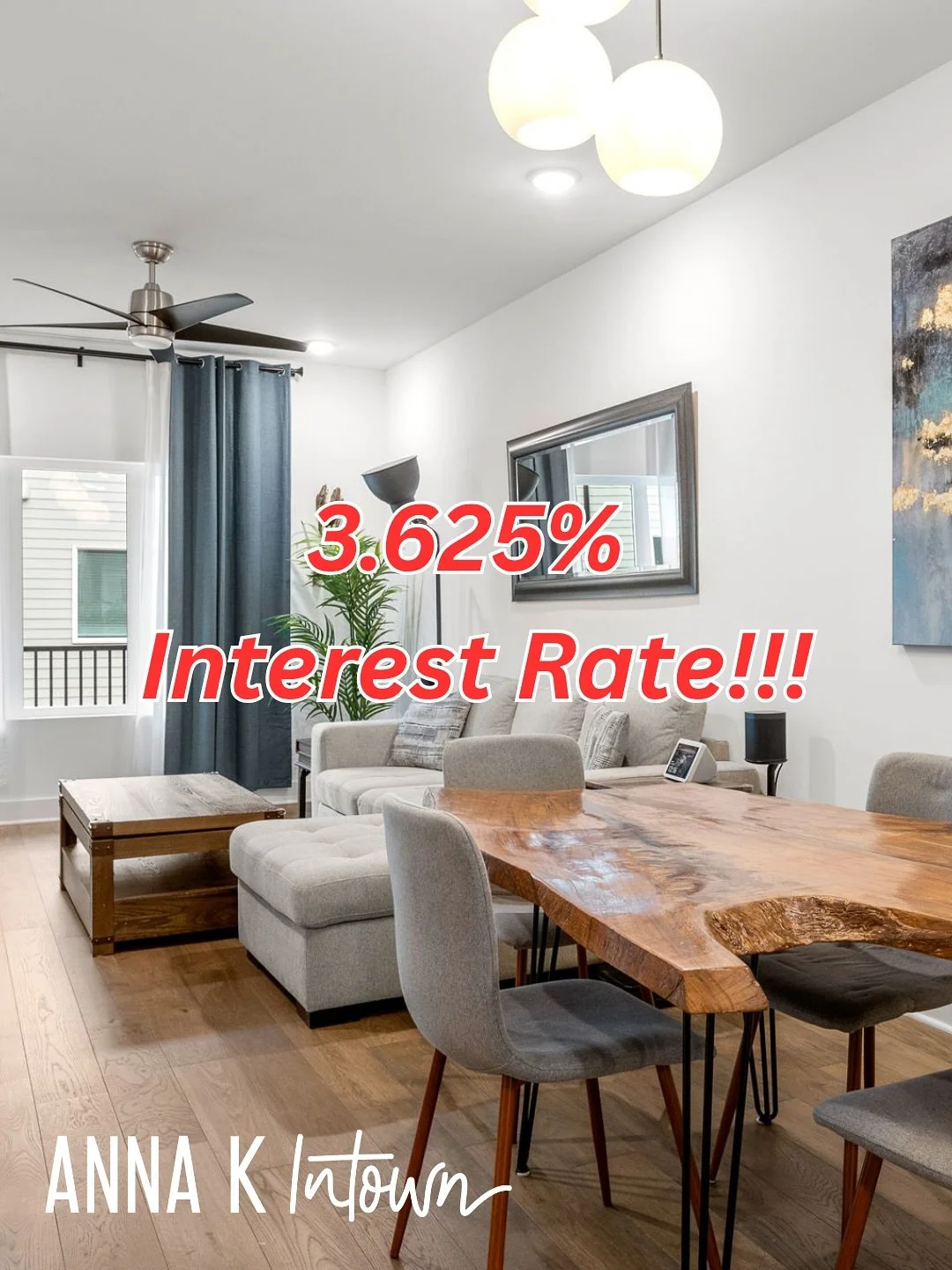 💰 New Price + 3.625% Interest Rate Eligible!

Imagine morning coffee on your private balcony, weekends at Walker Park, and evenings at your favorite neighborhood spots &mdash; all while locking in a rate starting as low as 3.625% with the seller&rsq