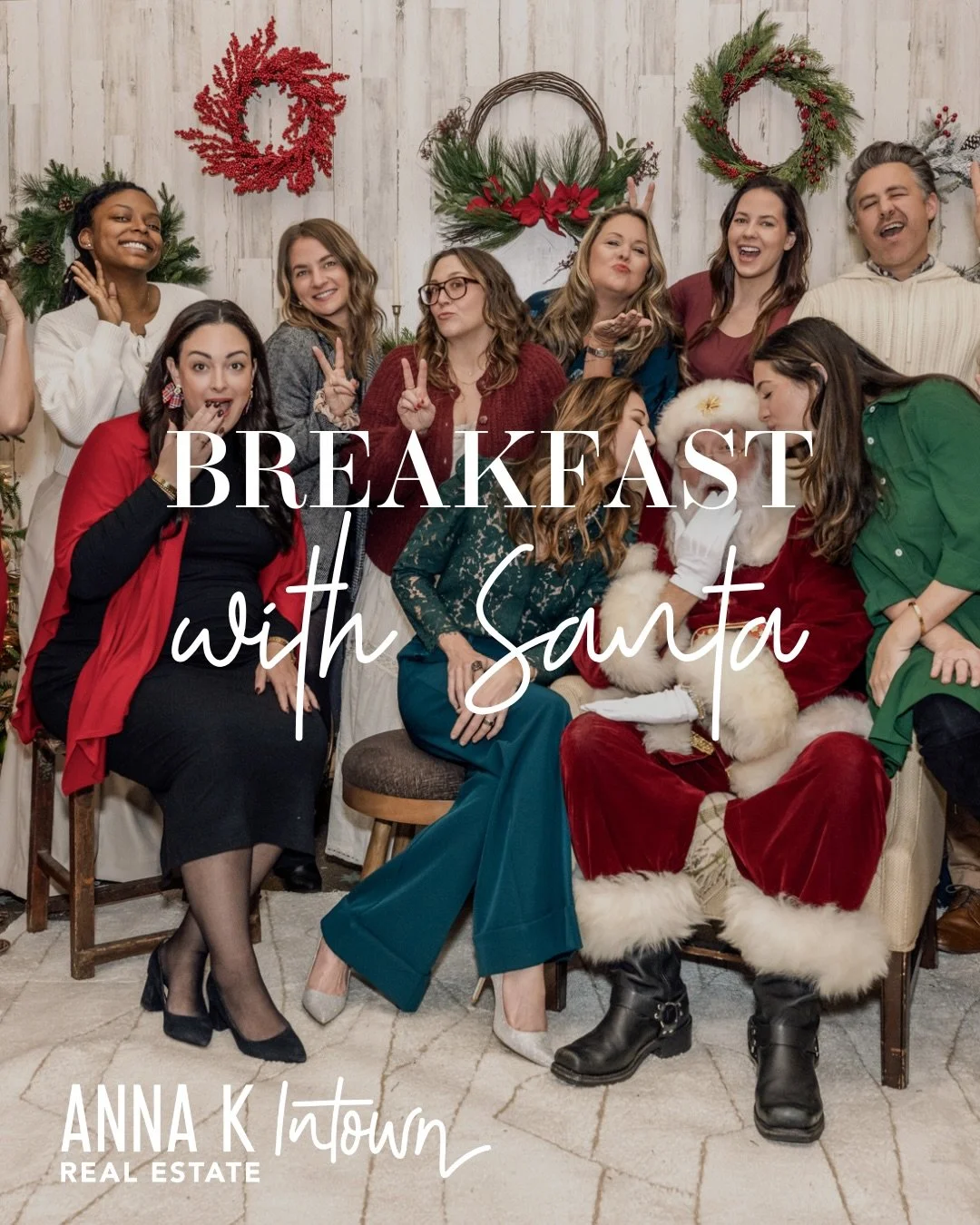 There&rsquo;s something special about tradition &mdash; especially this one. 🎅🥞✨

Our past clients and VIPs filled the room with joy (and syrup!) at our annual Breakfast with Santa. Some of you have been joining us for years&hellip; and seeing your