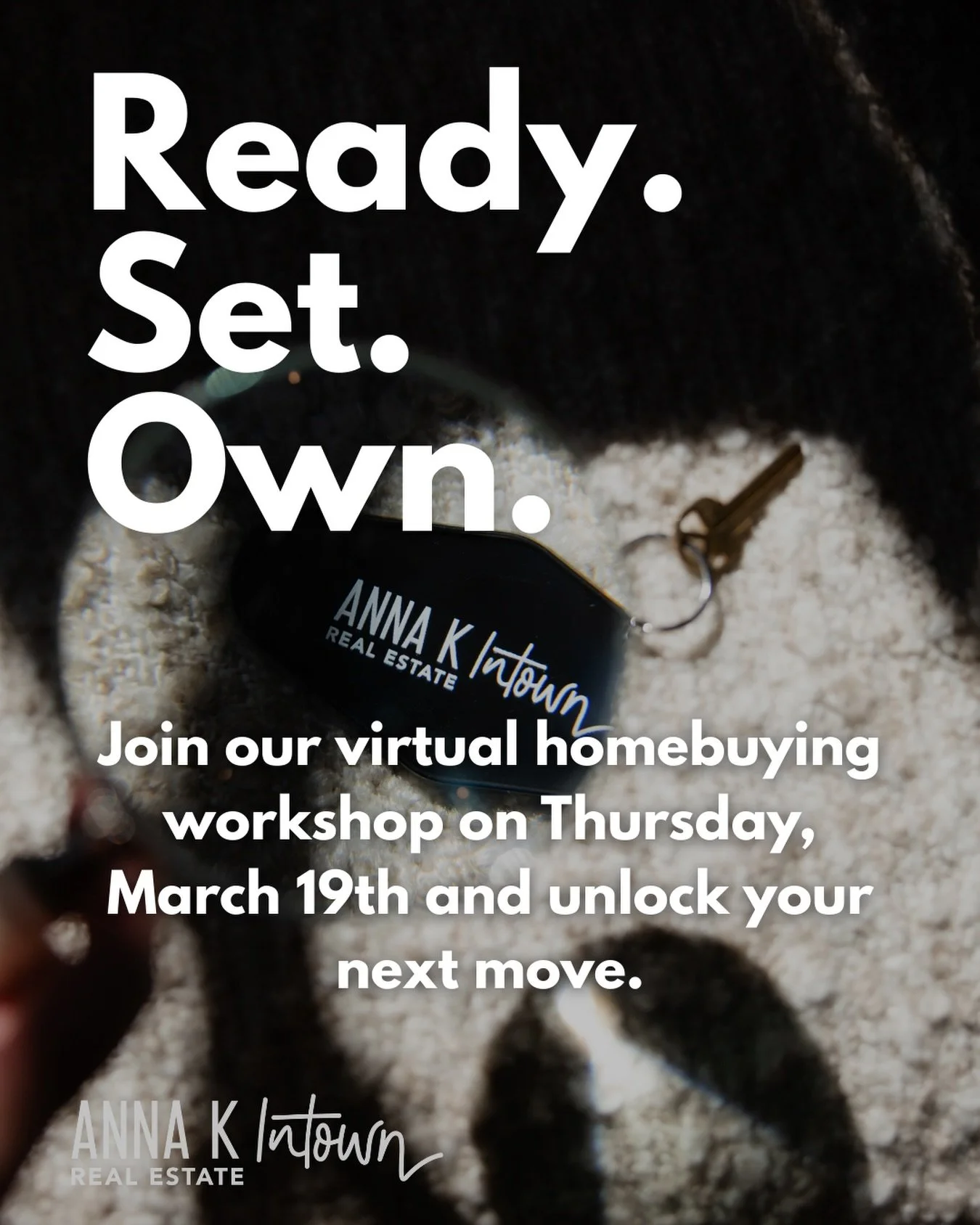The home buying process doesn&rsquo;t have to feel overwhelming.

On Thursday, March 19th, we&rsquo;re hosting a Virtual Buyer Workshop to answer your questions, clarify the steps, and help you move forward with clarity and confidence. 🤍

Ready to t