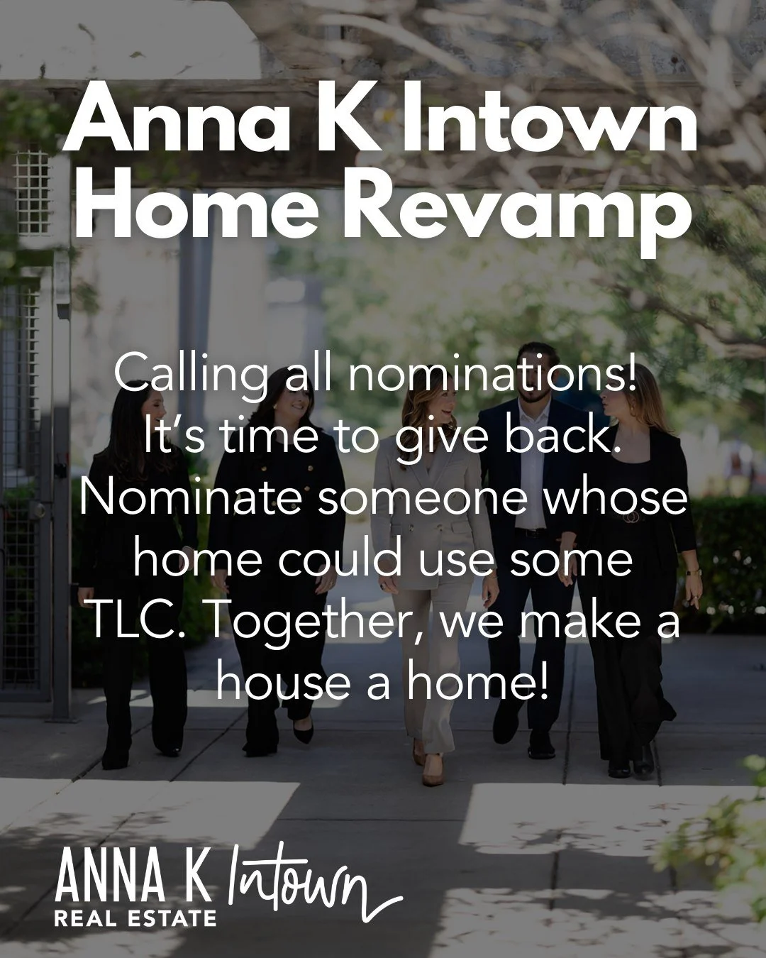 Community is at the heart of everything we do 💚

Our Anna K Intown Home Revamp brings together our team, vendors, and volunteers to give one local household a meaningful refresh&mdash;from small repairs and painting to landscaping and organization.
