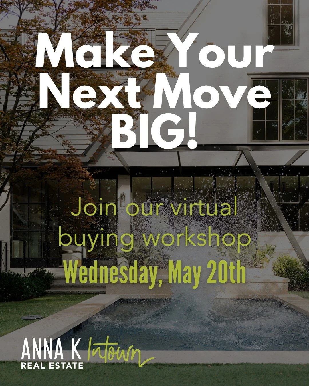 Wednesday, May 20th is all about clarity for future homeowners. 

Our Virtual Buyer Workshop is designed to break down the buying process in a way that actually makes sense&mdash;no overwhelm, just the steps that matter from pre-approval to closing.
